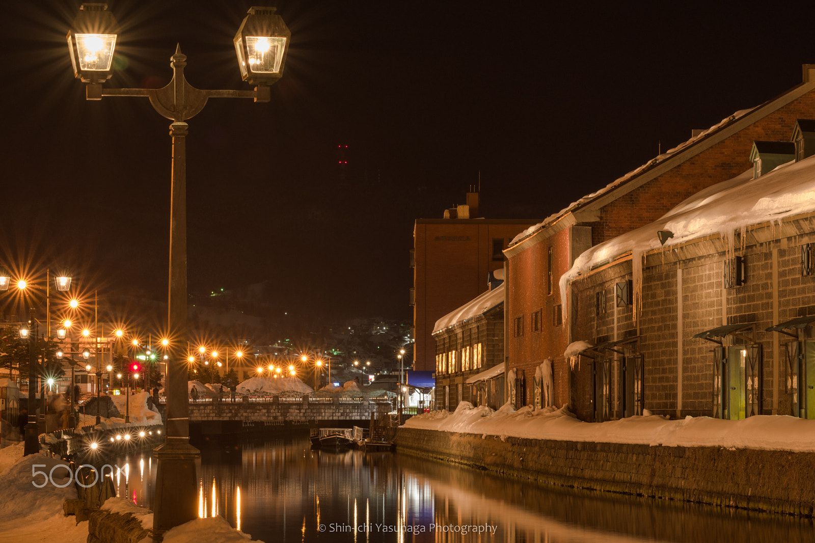 Tamron AF 70-300mm F4-5.6 LD Macro 1:2 sample photo. Otaru canal in otaru city hokkaido,japan. photography