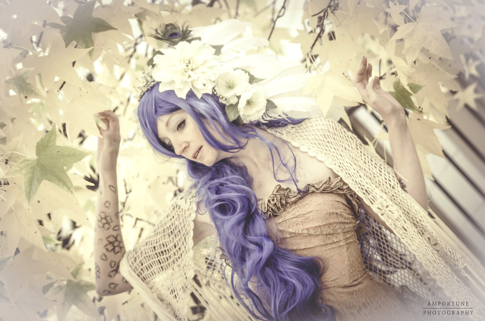Sigma sample photo. Among the leaves photography