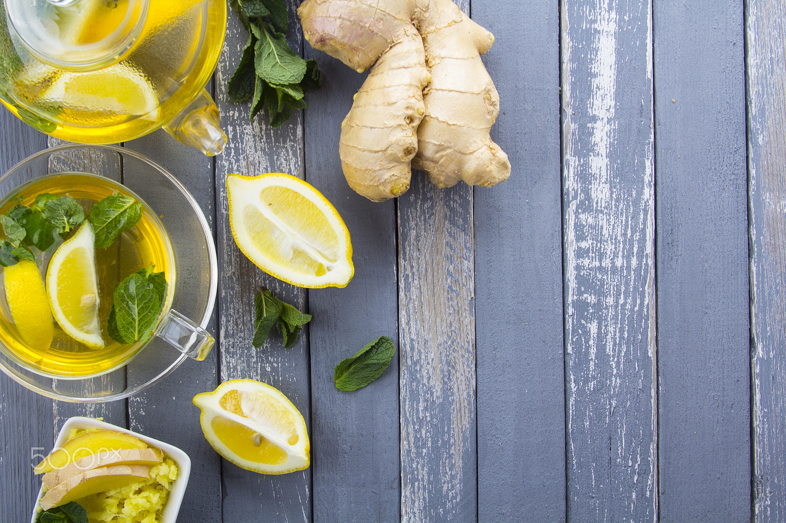 Canon EF 28-135mm F3.5-5.6 IS USM sample photo. Tea ginger lemon mint photography
