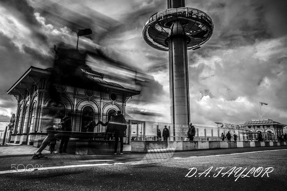 Sony E 16mm F2.8 sample photo. Brighton i-360 photography