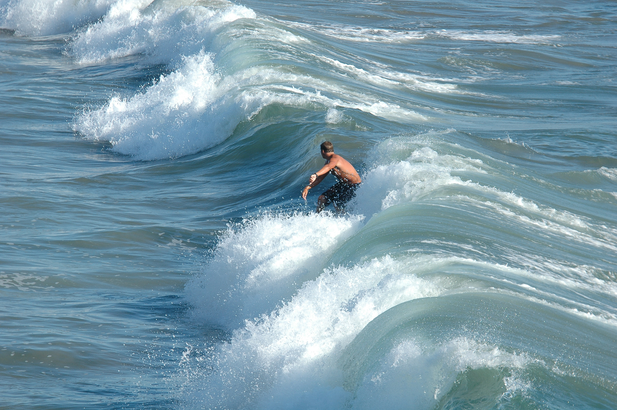Nikon D70s sample photo. Surf action photography