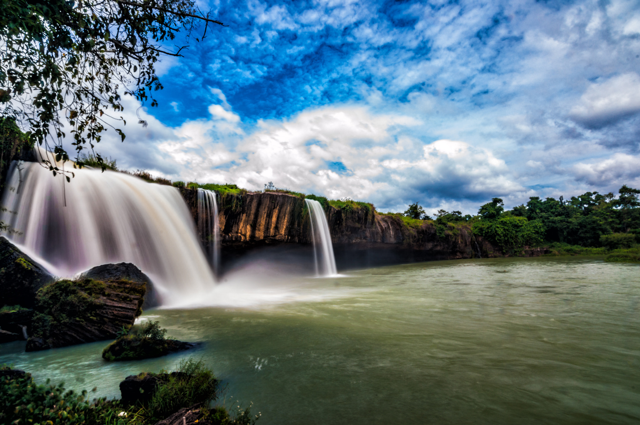 Nikon D3200 sample photo. Dray nur waterfall photography
