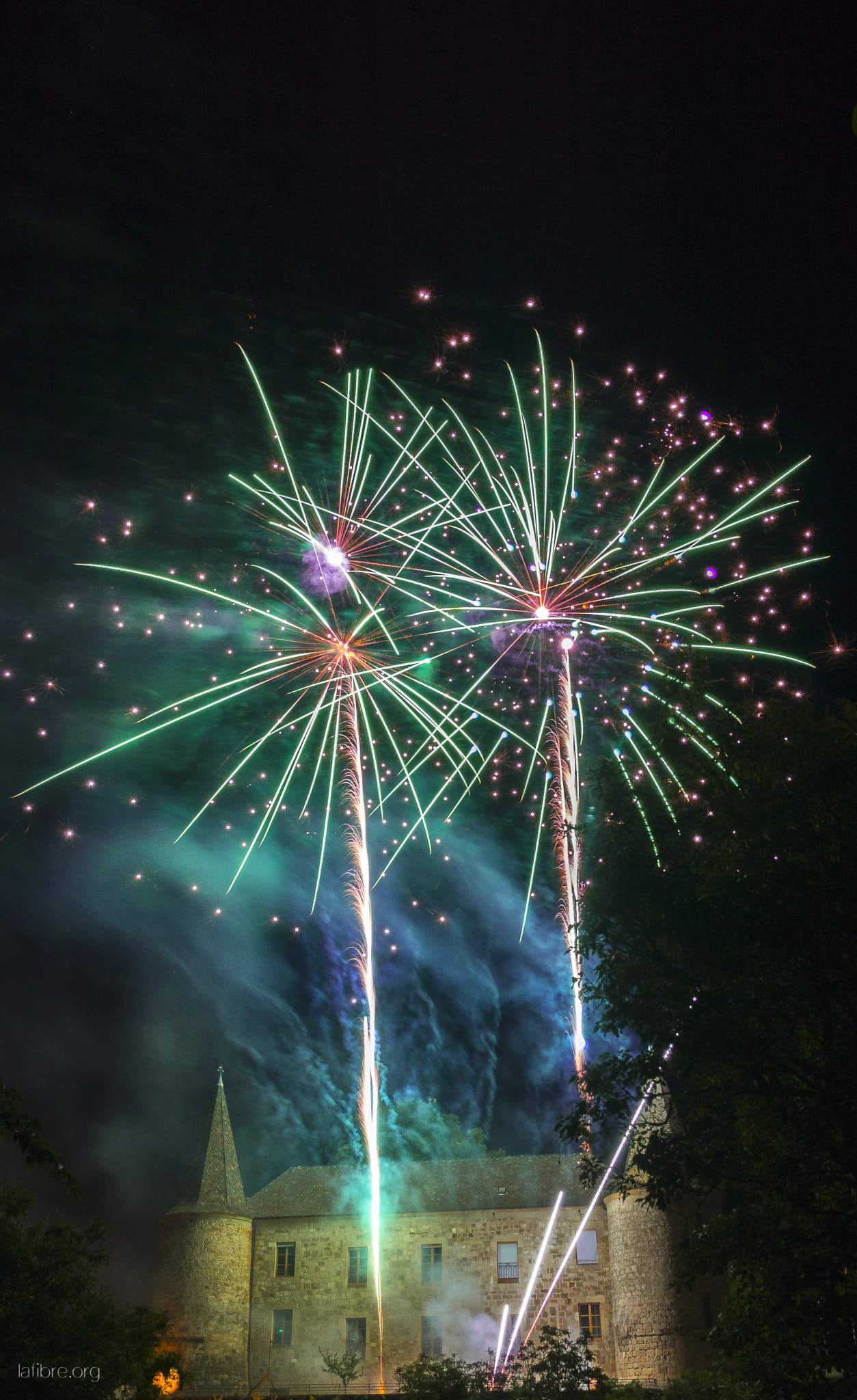 Sony SLT-A65 (SLT-A65V) sample photo. Fireworks photography