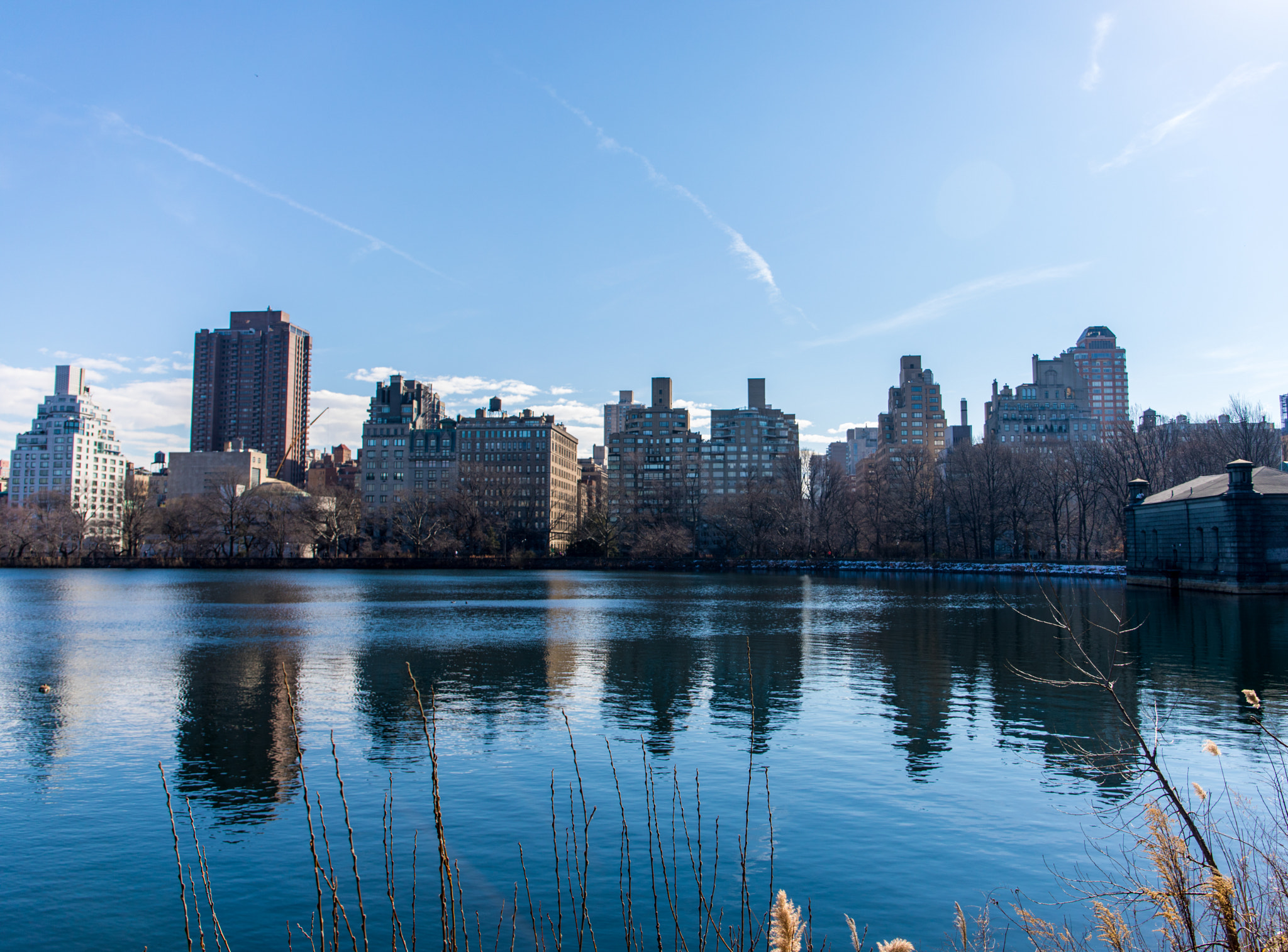 Canon EF 24-70mm F4L IS USM sample photo. Across the water photography