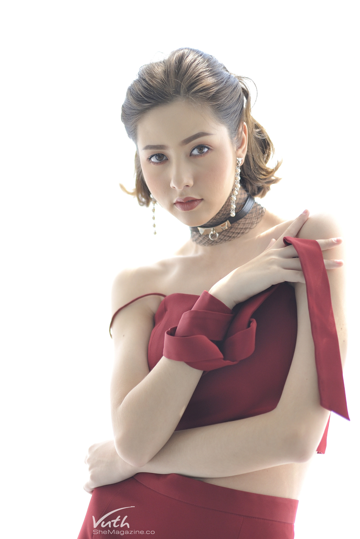 Sigma 50mm F1.4 DG HSM Art sample photo. Sophie wet look fashion photography