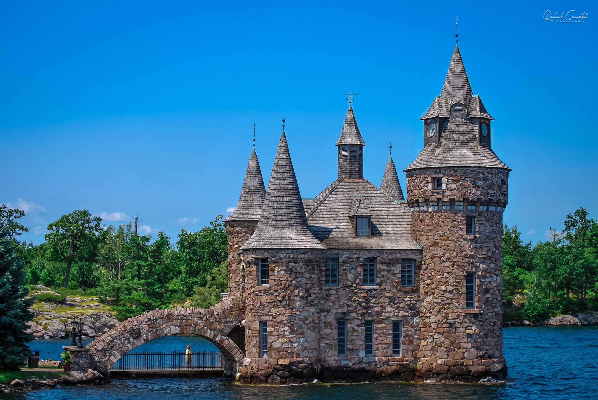 Nikon D60 sample photo. Castle in water photography