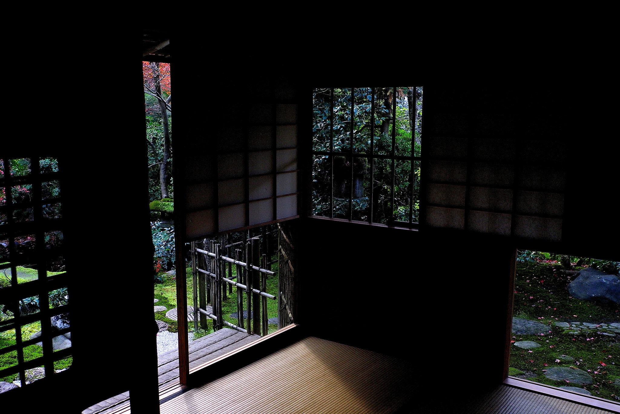 Leica X1 sample photo. Japanese tea room photography
