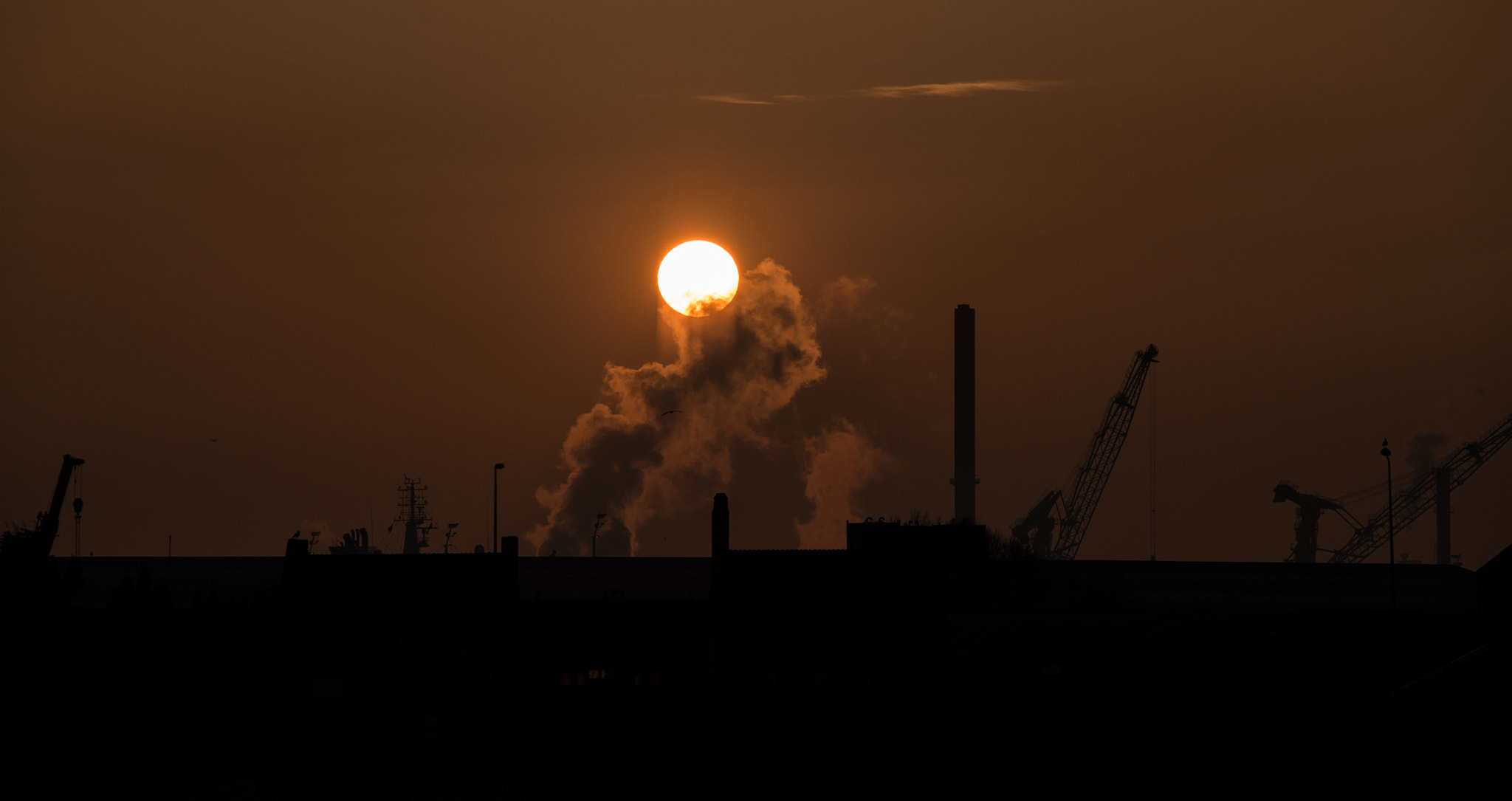 Tamron SP 70-200mm F2.8 Di VC USD sample photo. Sunset on fire photography