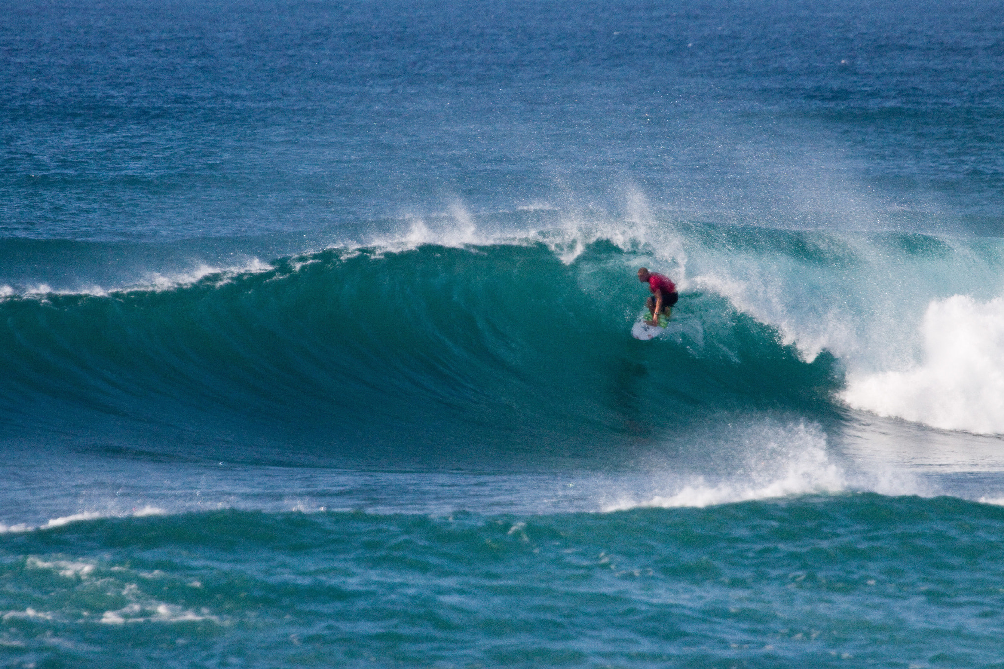 Canon EOS 50D + Canon EF 300mm F2.8L IS USM sample photo. Mick fanning at sunset beach photography