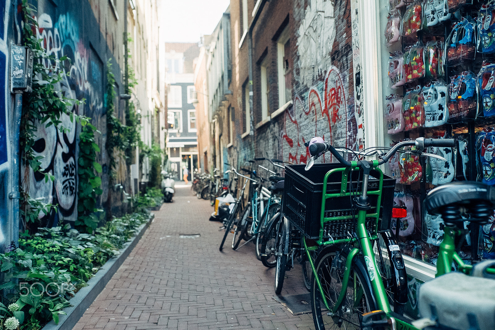 Sony a7S II sample photo. Bike street photography