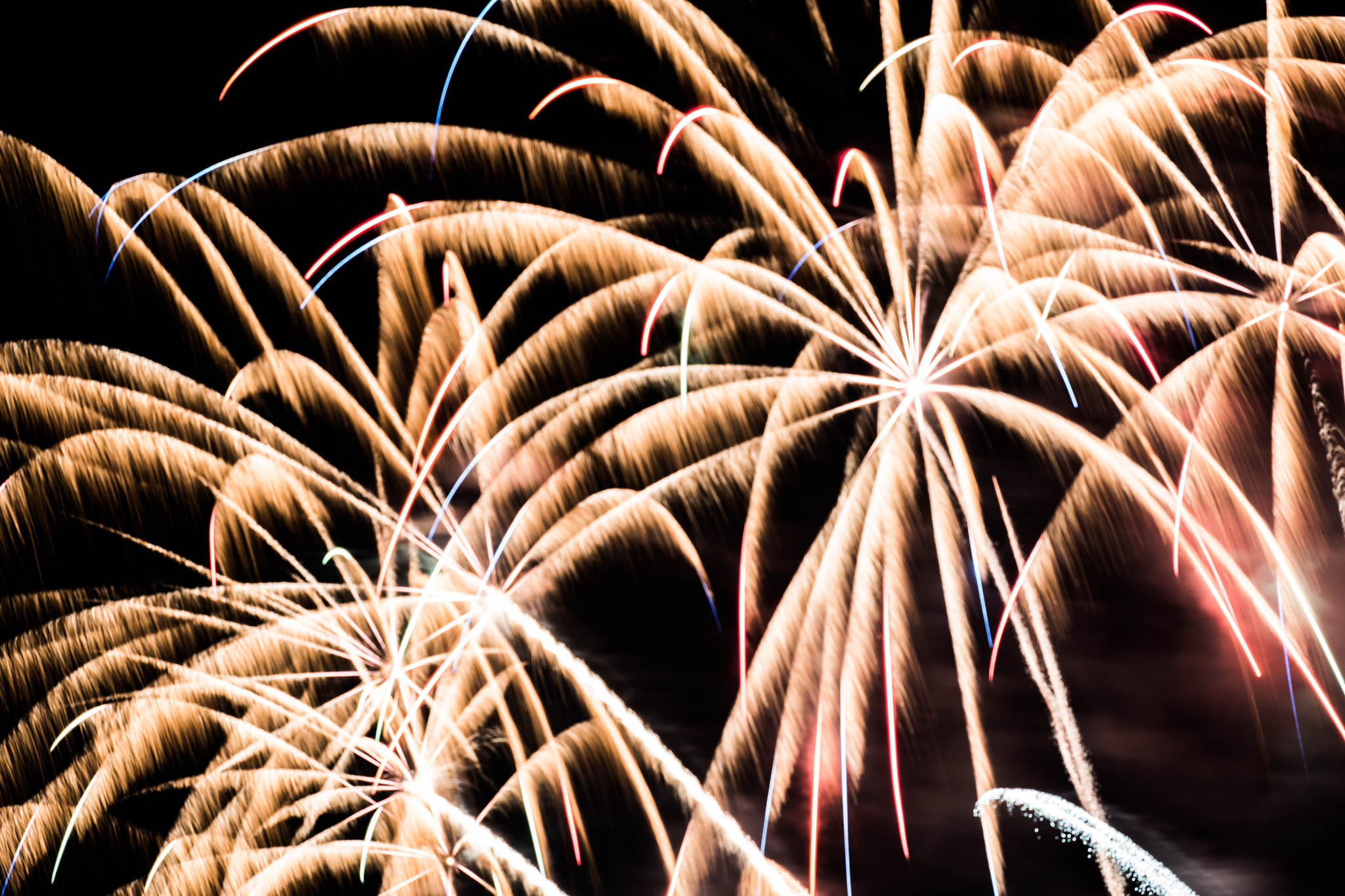 Nikon D5500 sample photo. Fireworks photography
