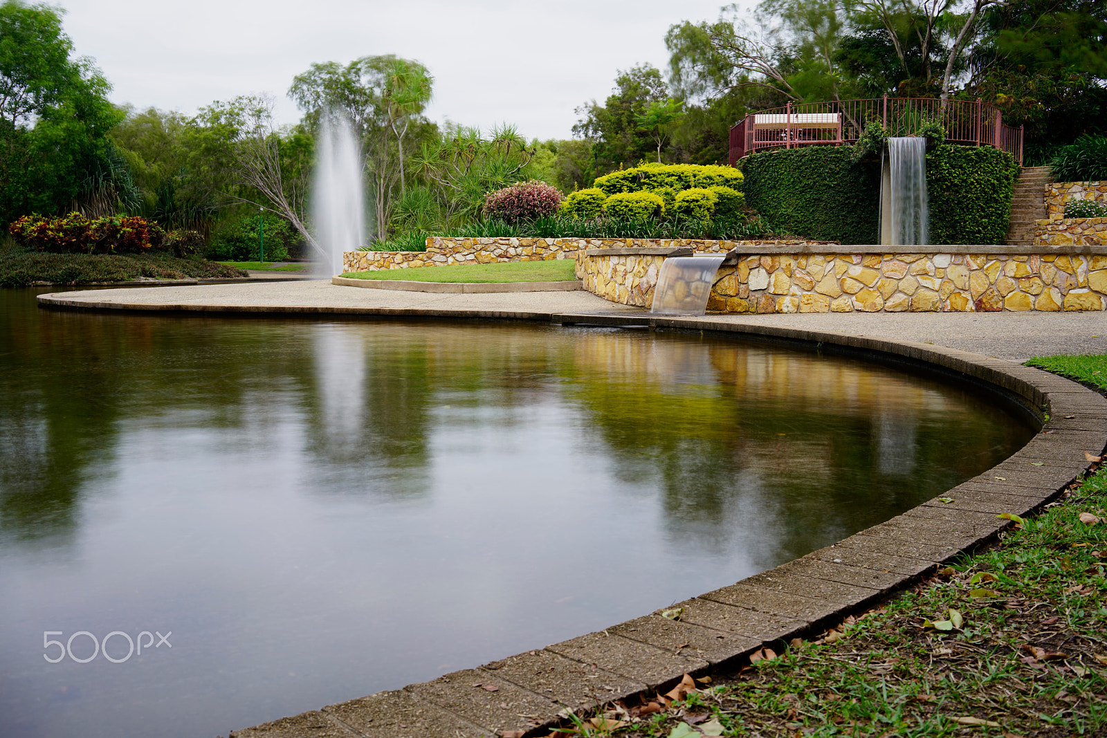 Sony a7R II sample photo. Darwin water gardens photography