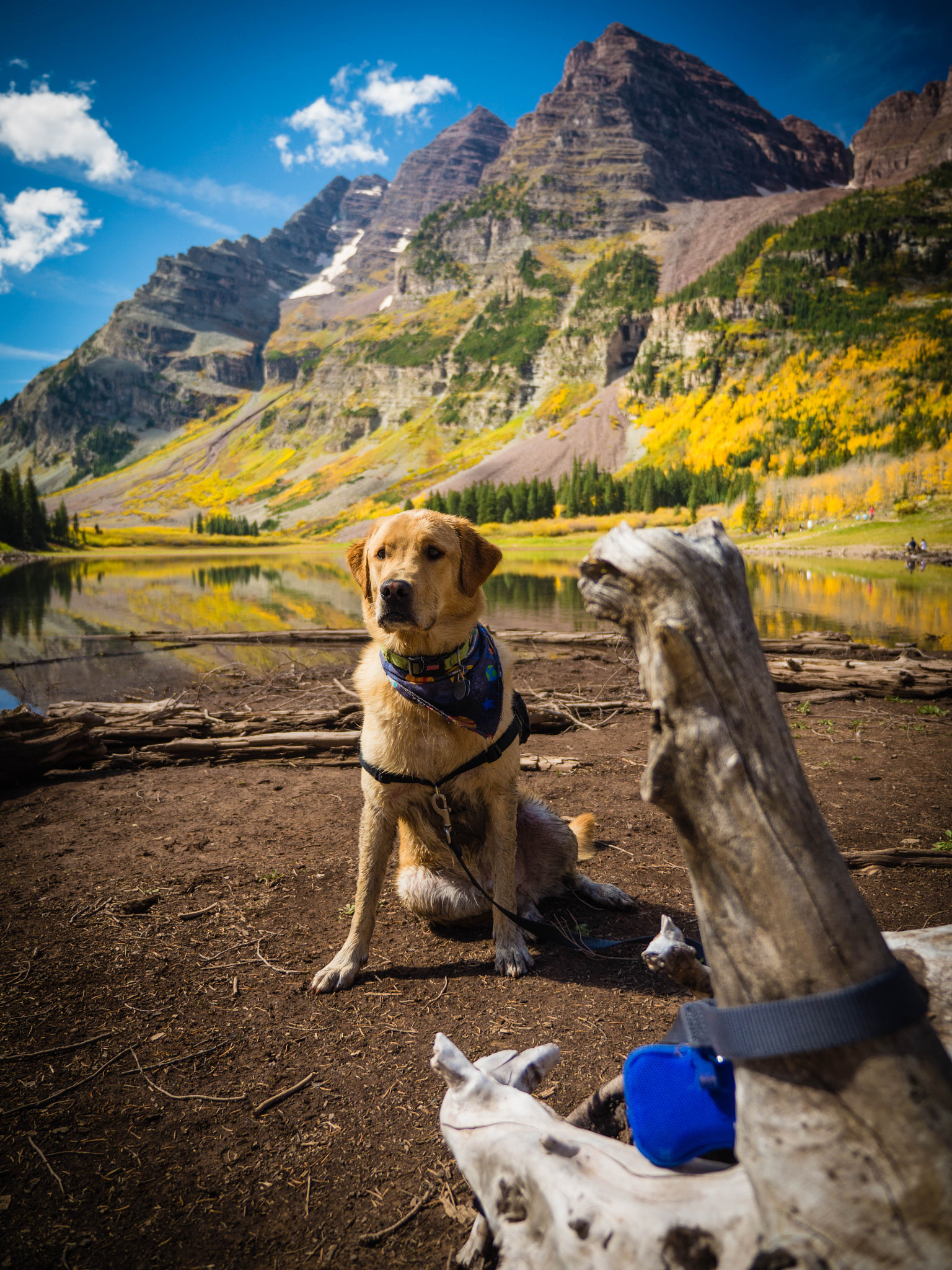 Panasonic Lumix G X Vario 12-35mm F2.8 ASPH Power OIS sample photo. Maroon bells photography