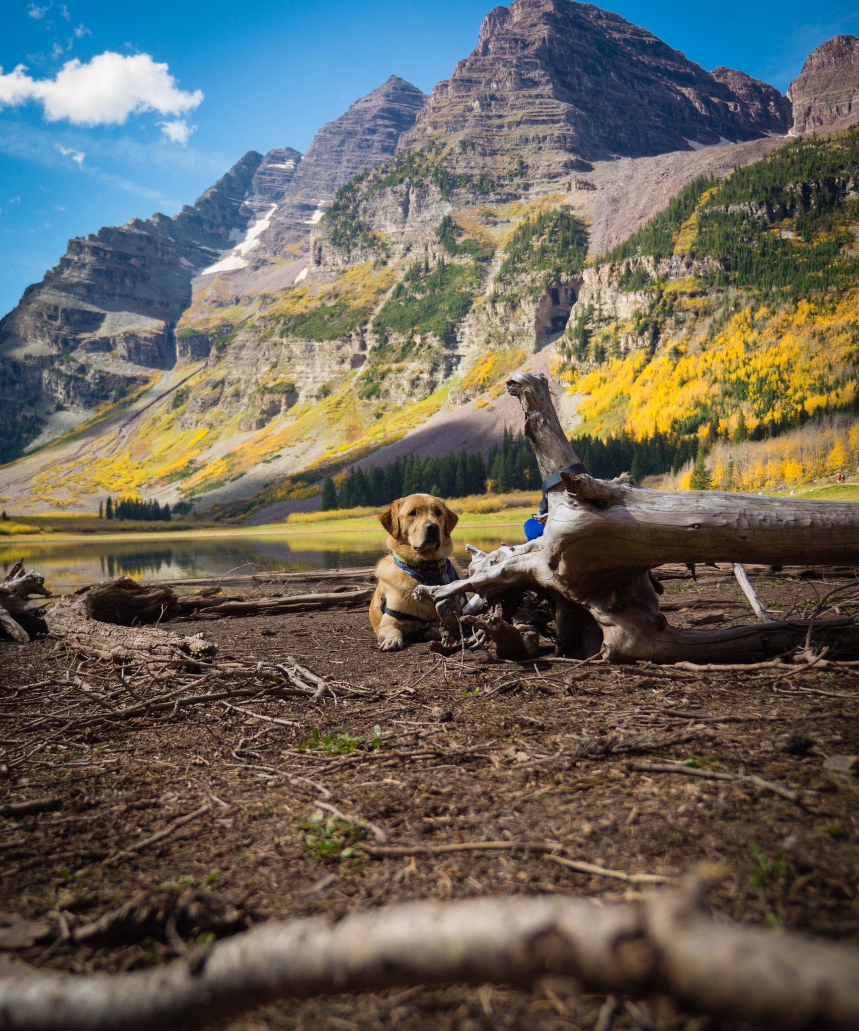 Panasonic Lumix DMC-GH3 sample photo. Maroon bells photography