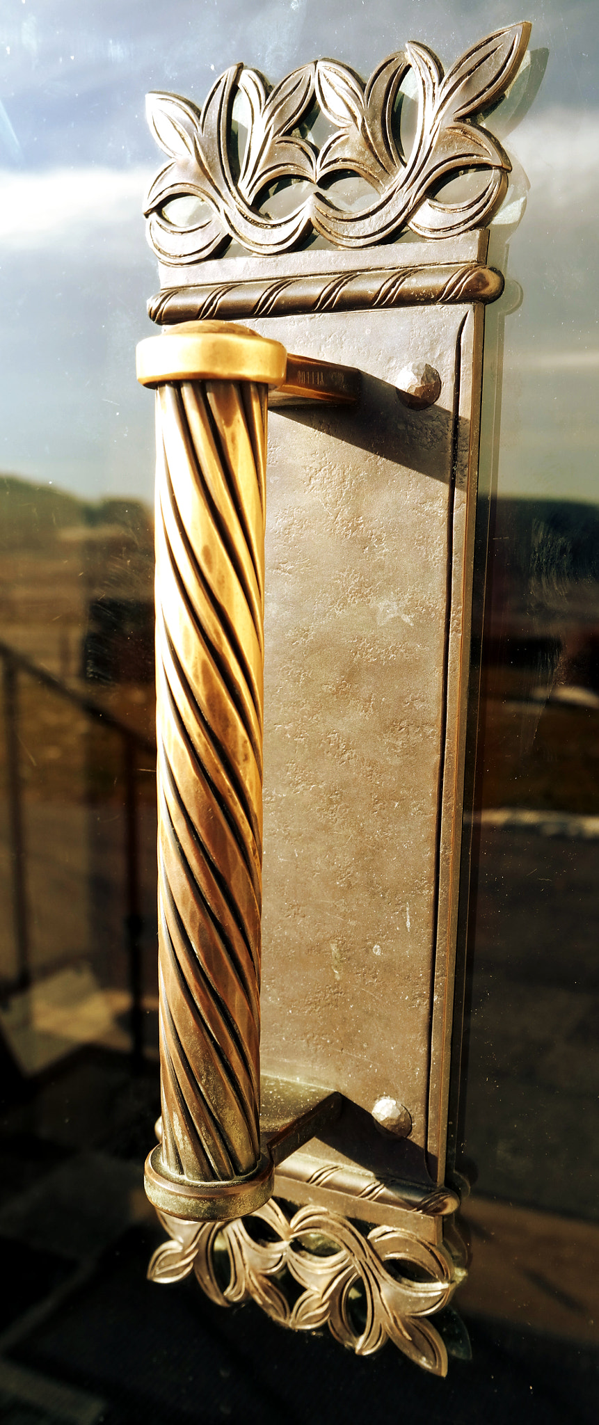 Samsung NX300M sample photo. Door knob photography