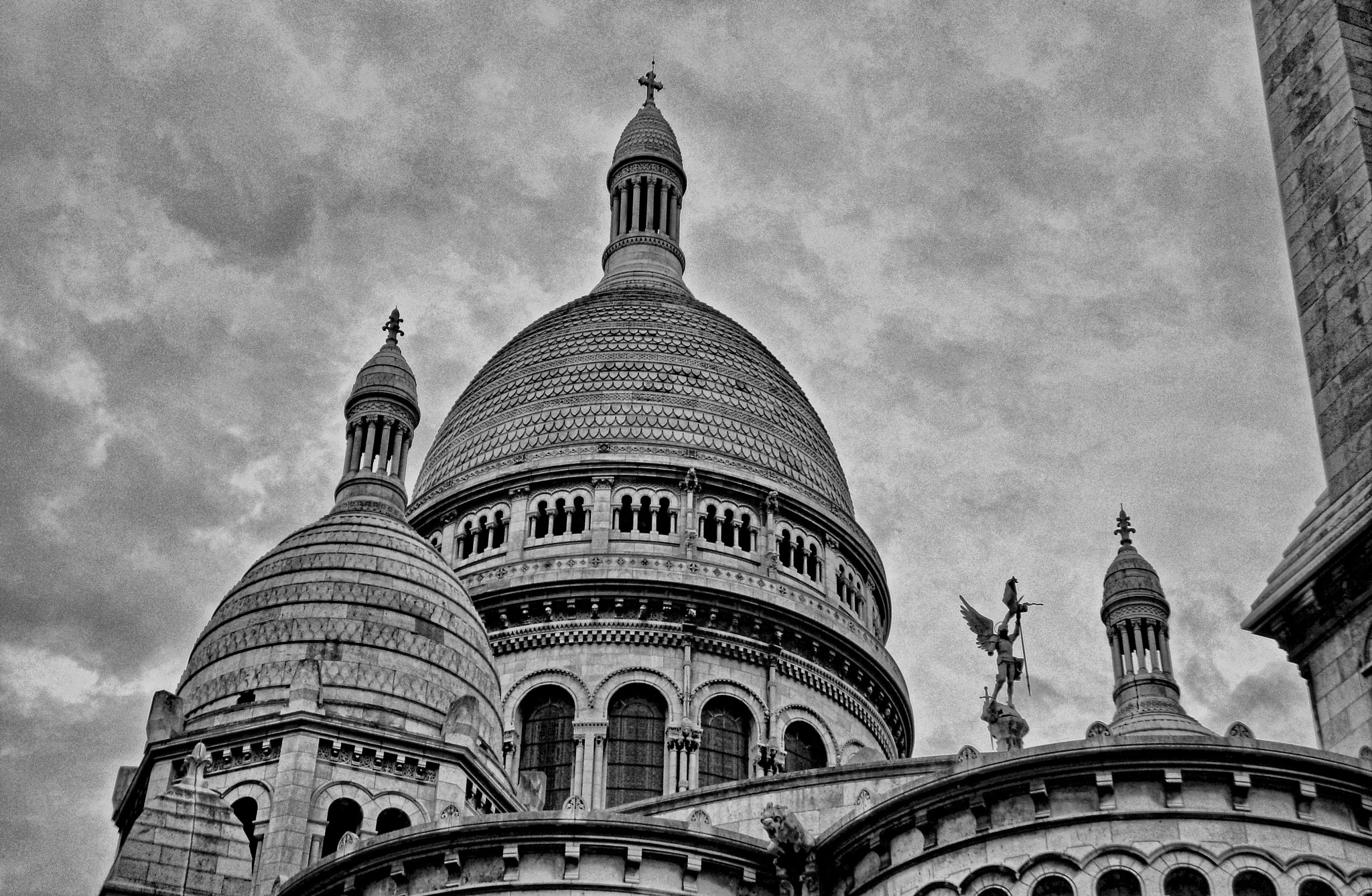 Sony Cyber-shot DSC-W290 sample photo. Sacré cœur basilica study 2 photography