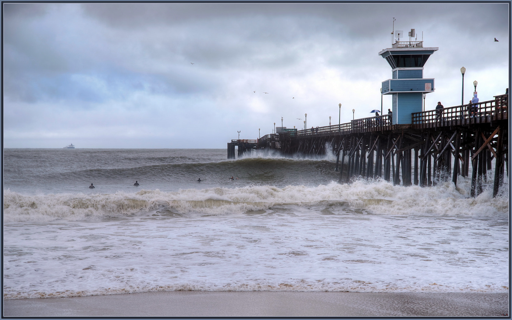 Nikon D750 sample photo. California stormy weather photography