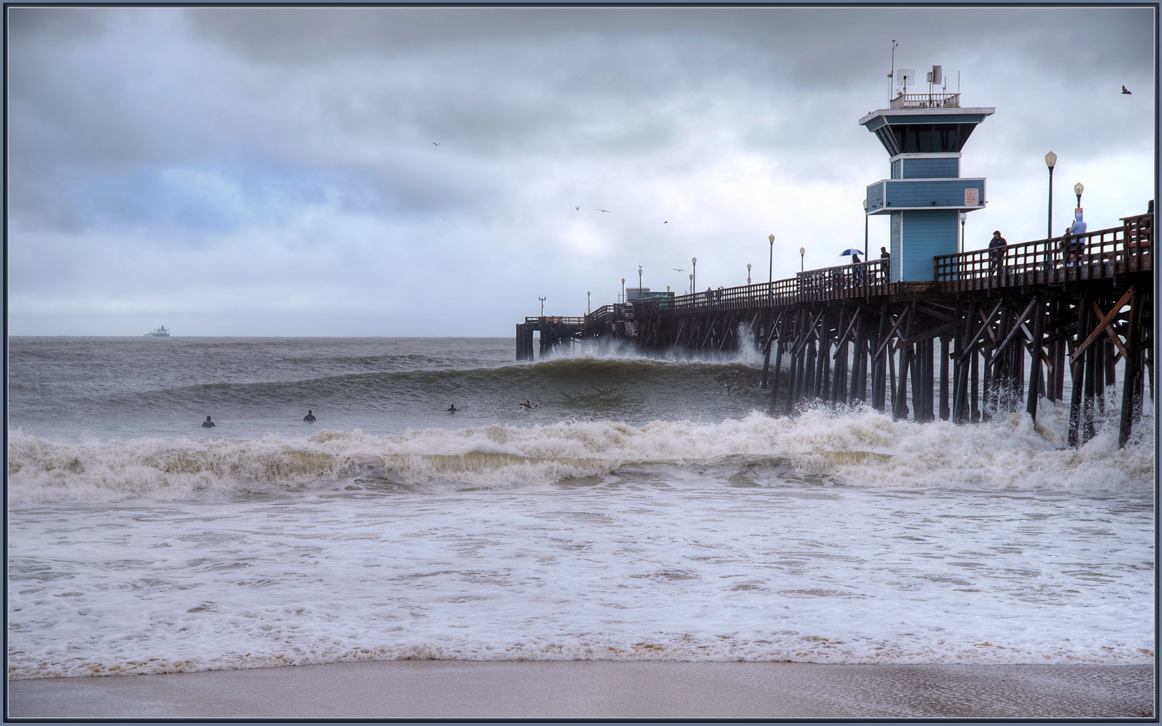 Nikon D750 + Sigma 24-105mm F4 DG OS HSM Art sample photo. California stormy weather photography