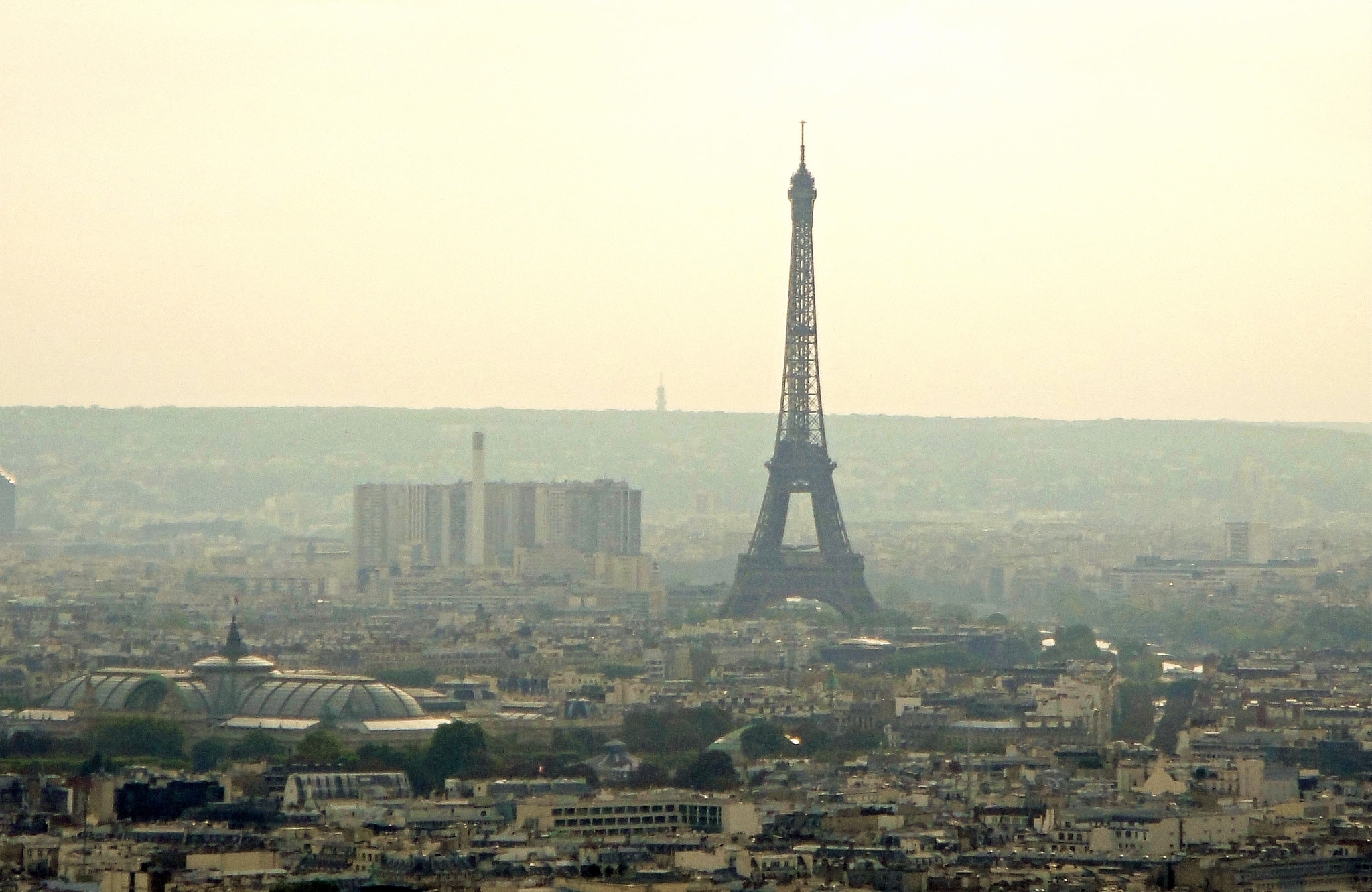 Sony Cyber-shot DSC-W290 sample photo. View from sacré cœur basilica photography