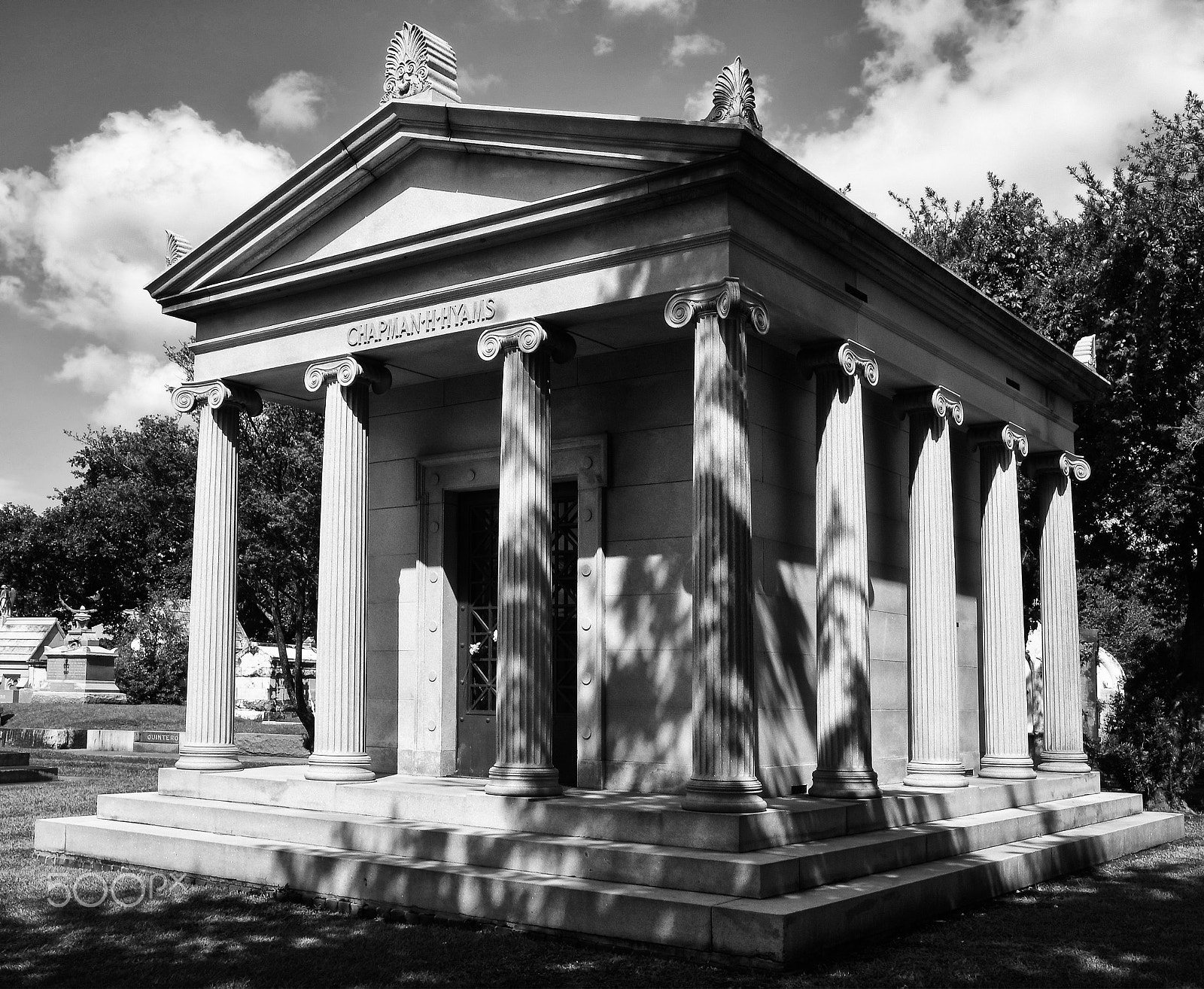 Nikon D500 sample photo. Weep angel mausoleum photography