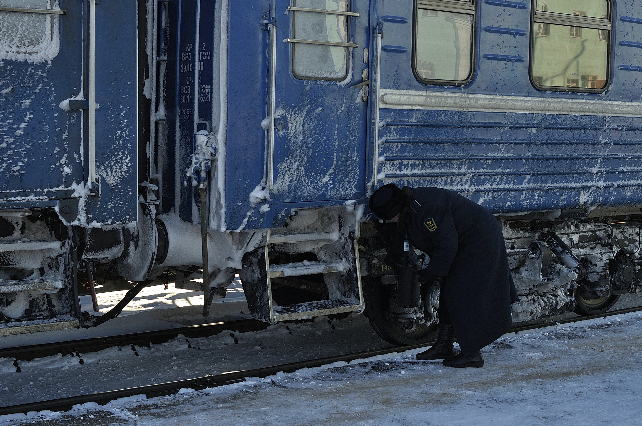 Nikon D90 sample photo. Through the blizzard / Сквозь метель photography