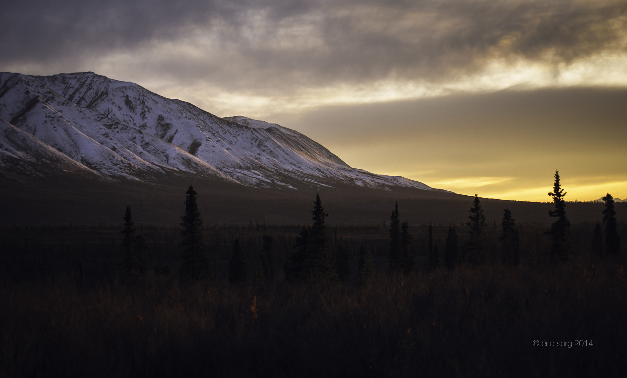 Nikon D40 sample photo. Alaskan sunset ii photography