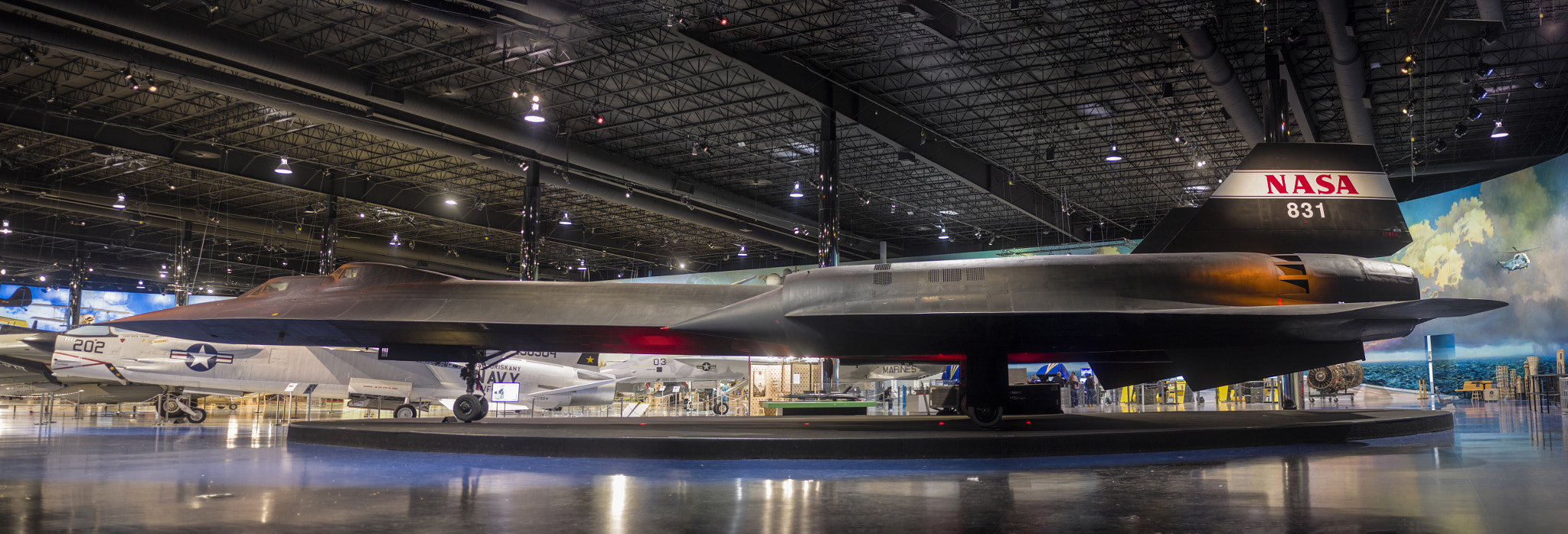 Canon EOS 5DS R sample photo. Sr-71b blackbird - "nasa 831" photography