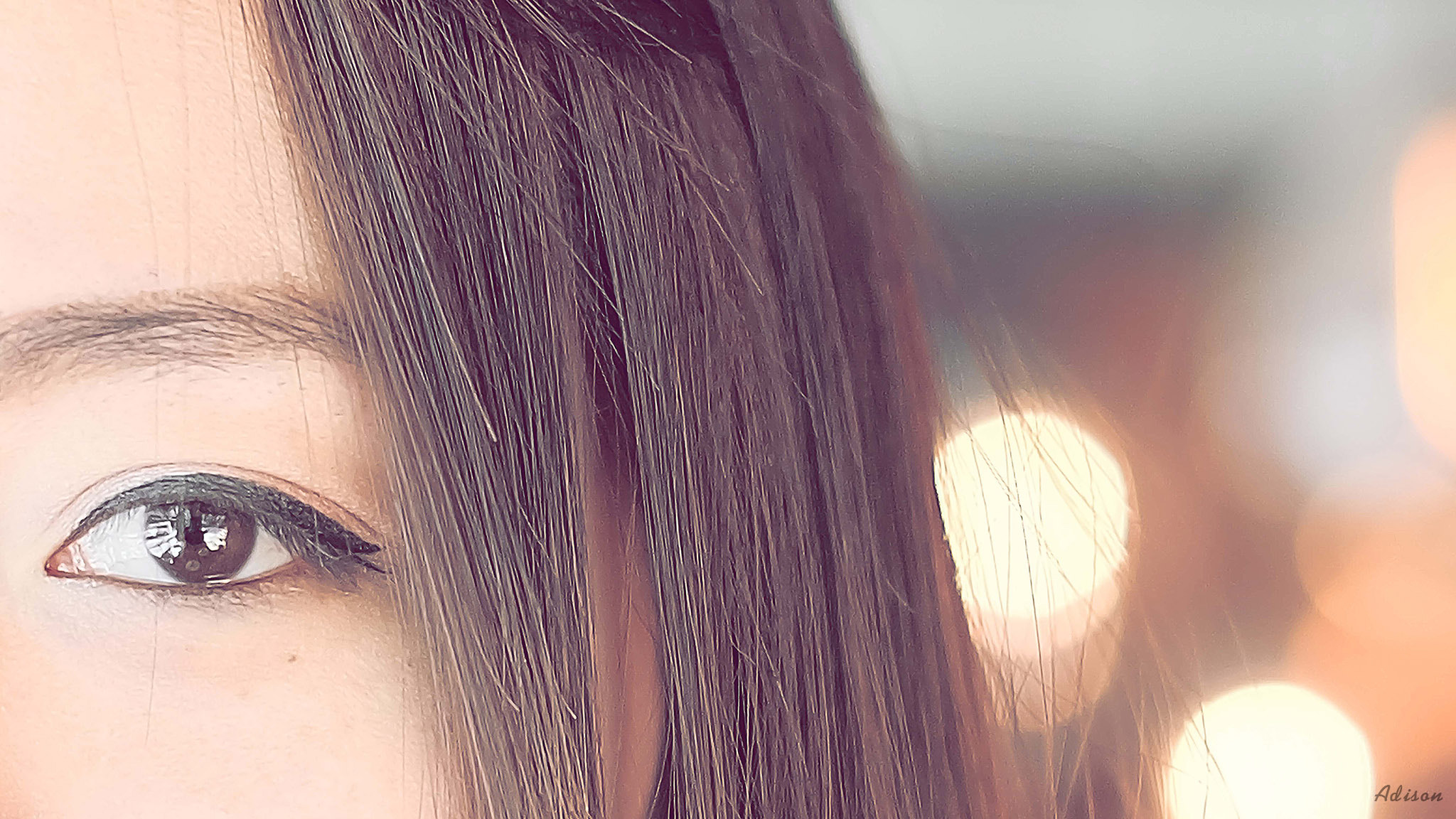 Fujifilm X-A2 sample photo. Eyes girl photography