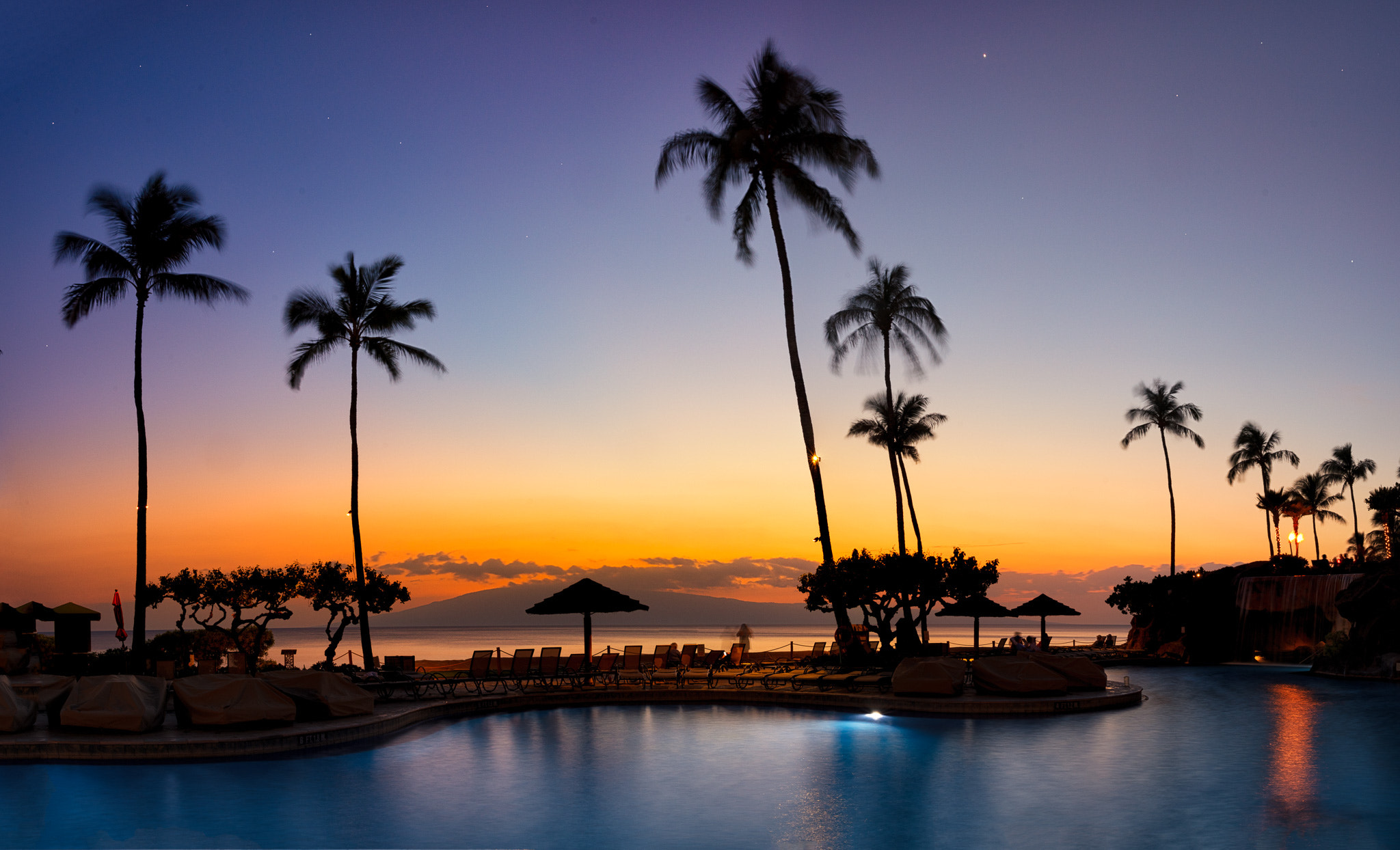 Sigma 24-35mm F2 DG HSM Art sample photo. Maui resort photography