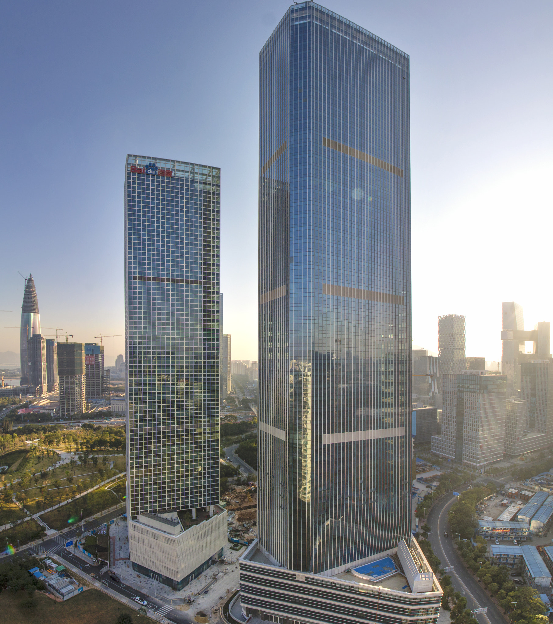 Canon EOS 750D (EOS Rebel T6i / EOS Kiss X8i) sample photo. Baidu building photography