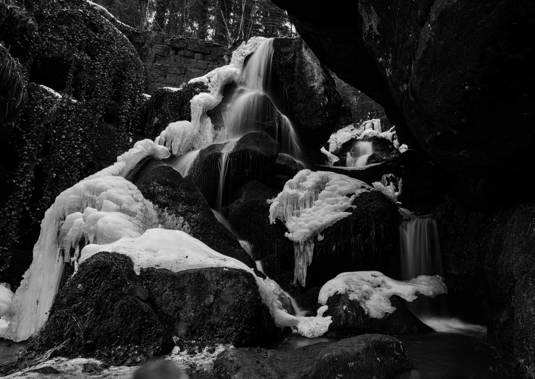Nikon D5100 sample photo. Waterfall photography