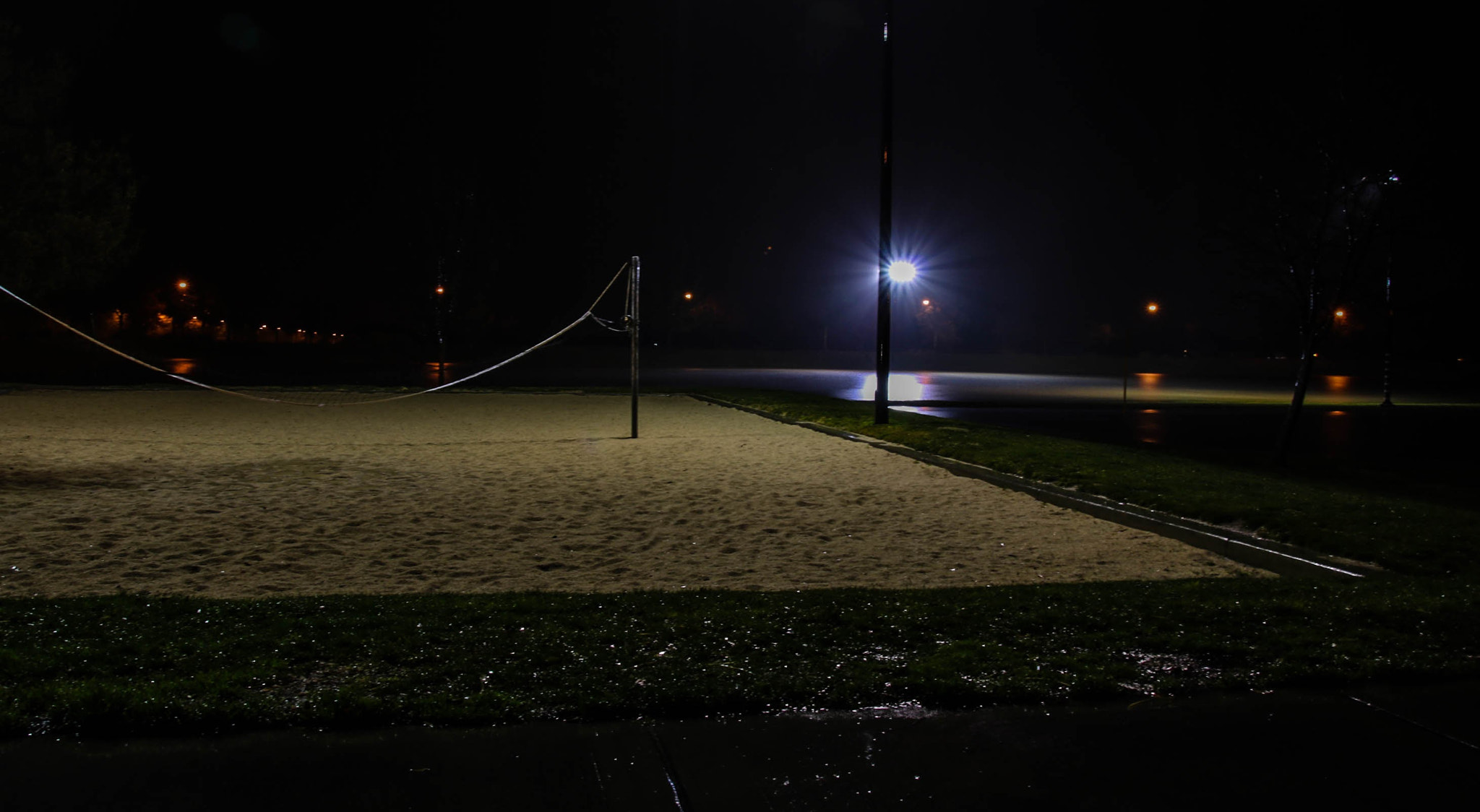 Sigma 18-250mm F3.5-6.3 DC OS HSM sample photo. Soaked park photography