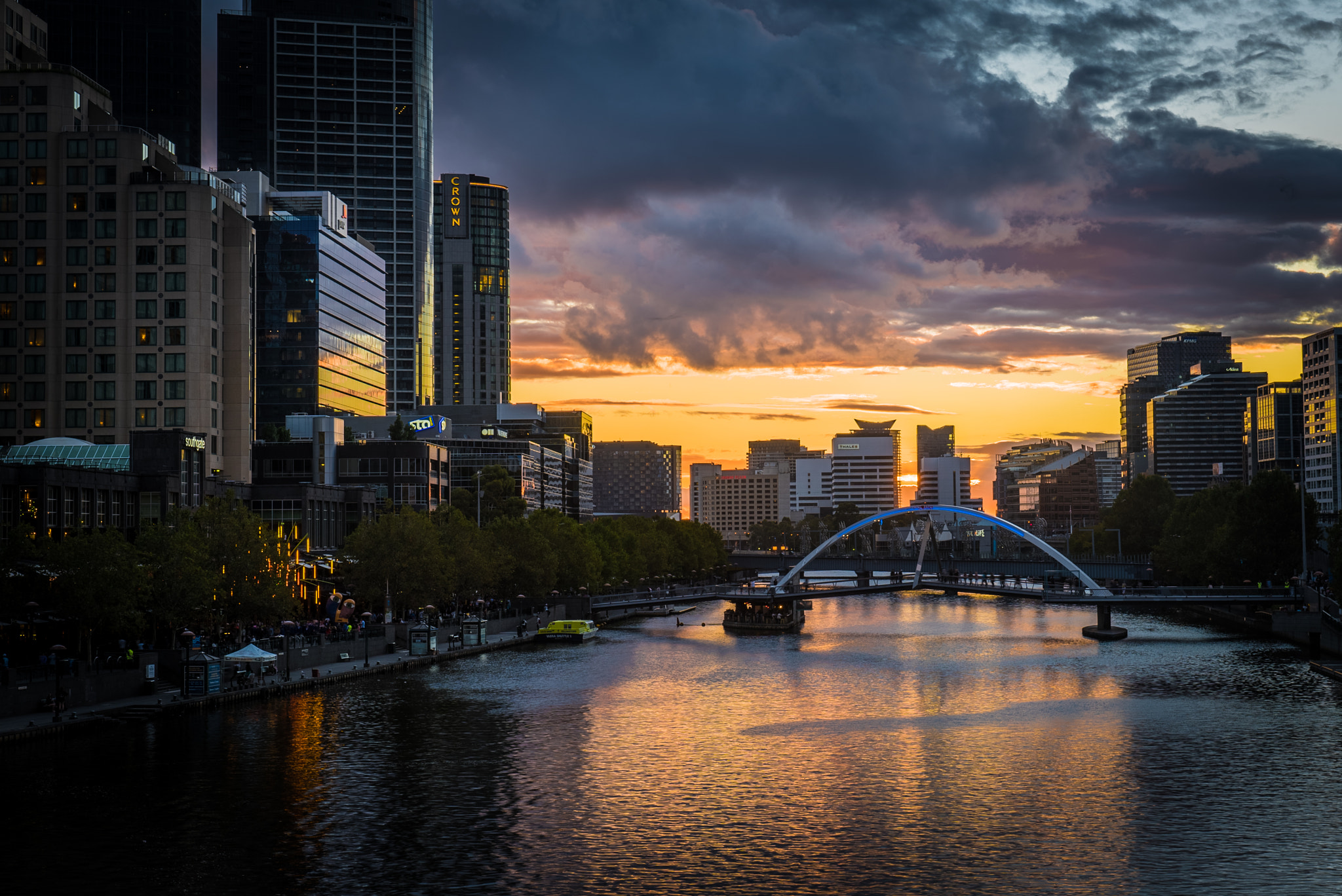 Sony a7S sample photo. Yarra river photography