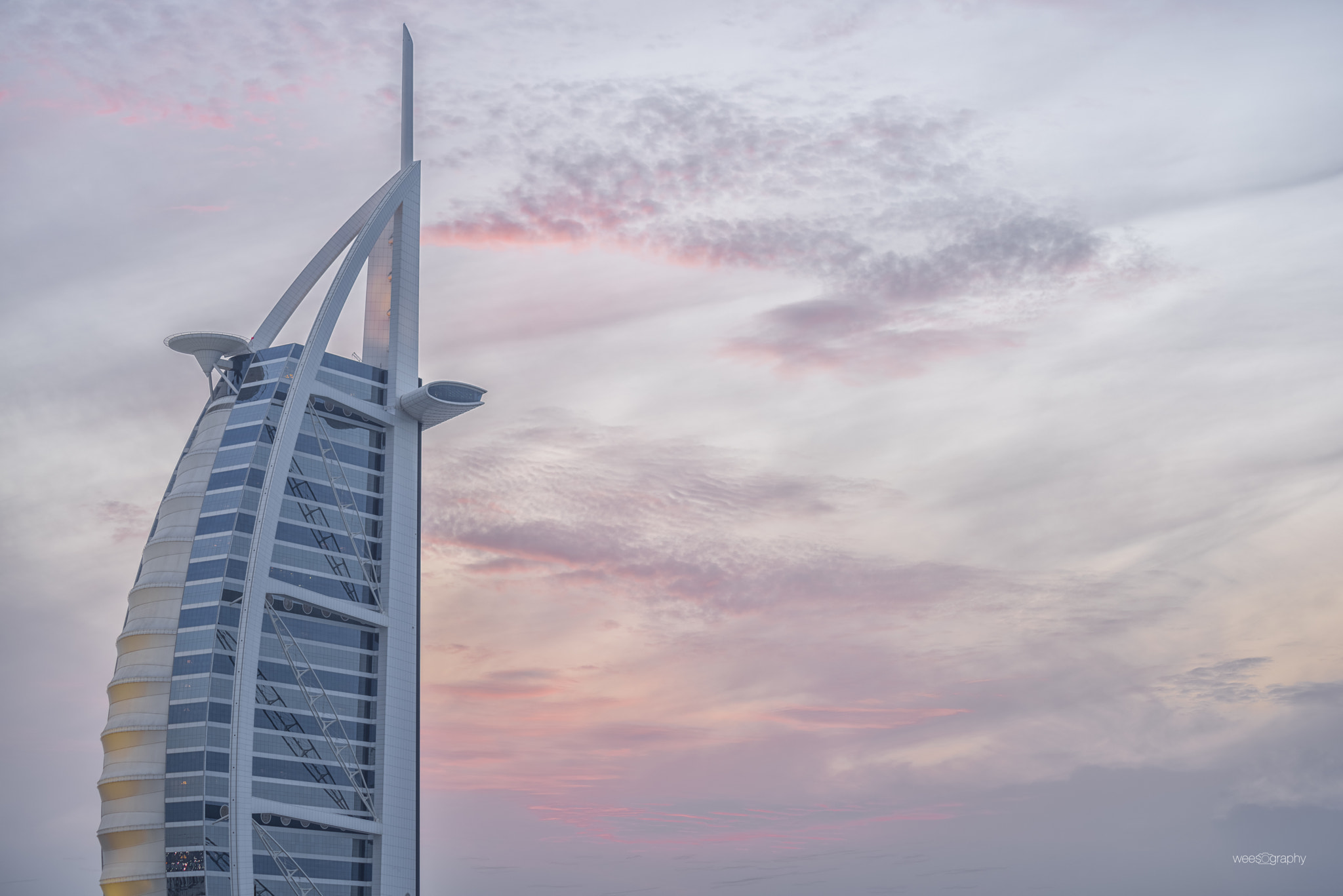 Nikon D810 sample photo. Burj al arab photography