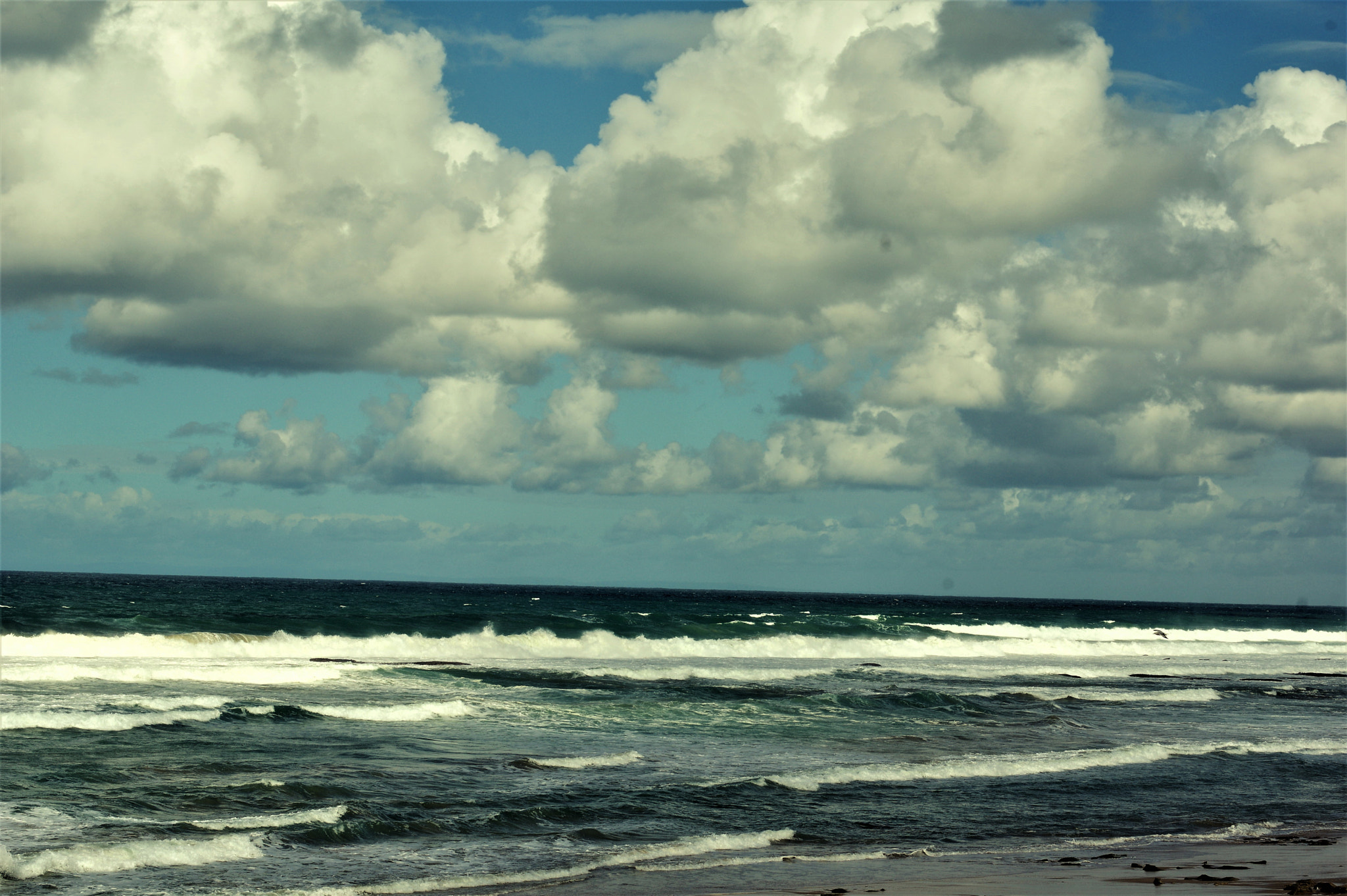 Pentax smc D-FA 50mm F2.8 Macro sample photo. Ocean and sky photography