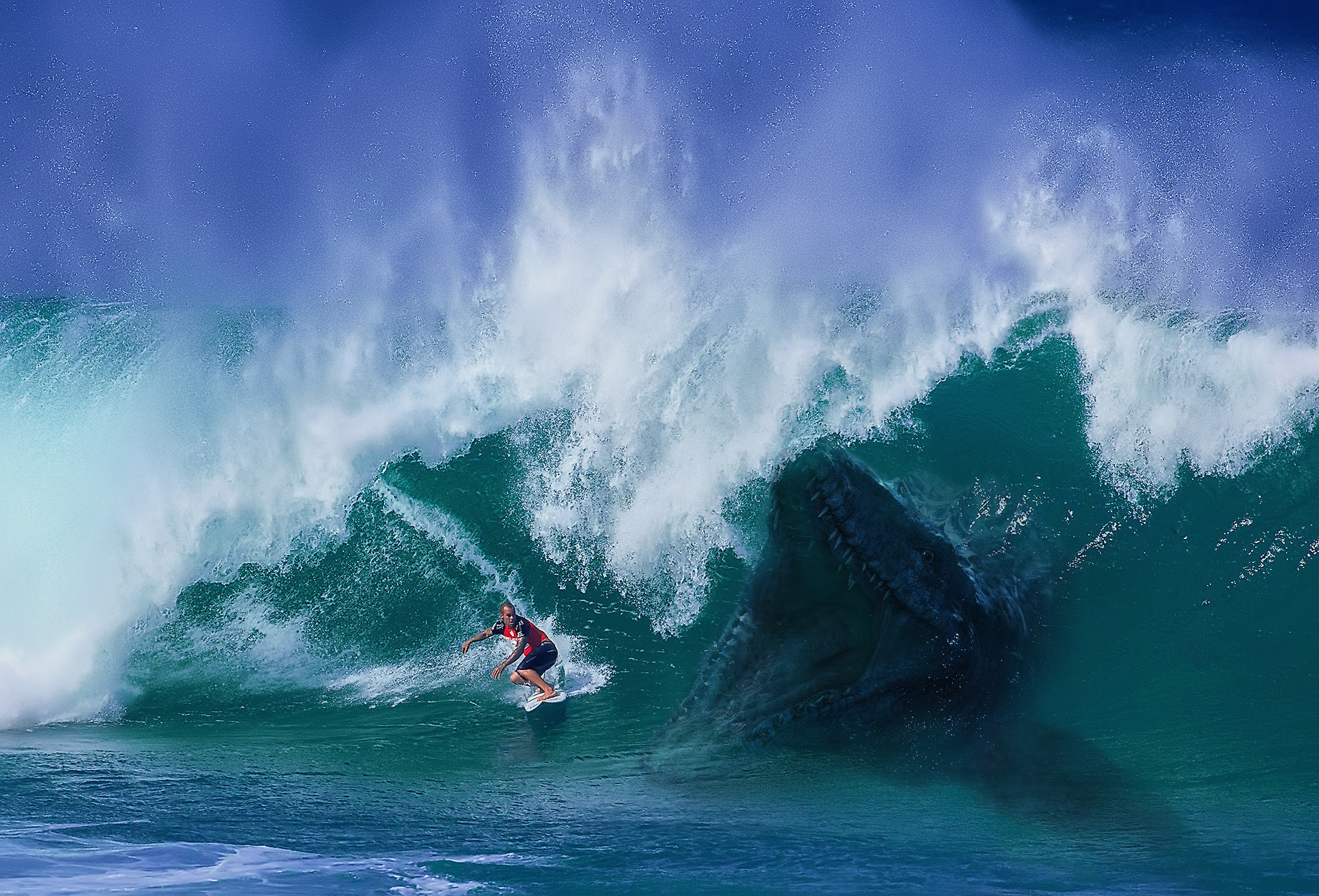 Canon EOS-1D X + Canon EF 500mm F4L IS USM sample photo. Surfing the jurassic period photography