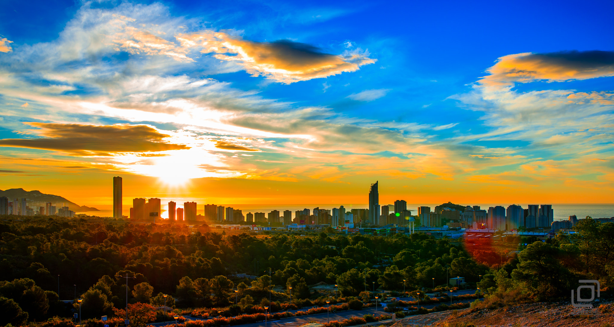 Sigma 24-35mm F2 DG HSM Art sample photo. Benidorm photography