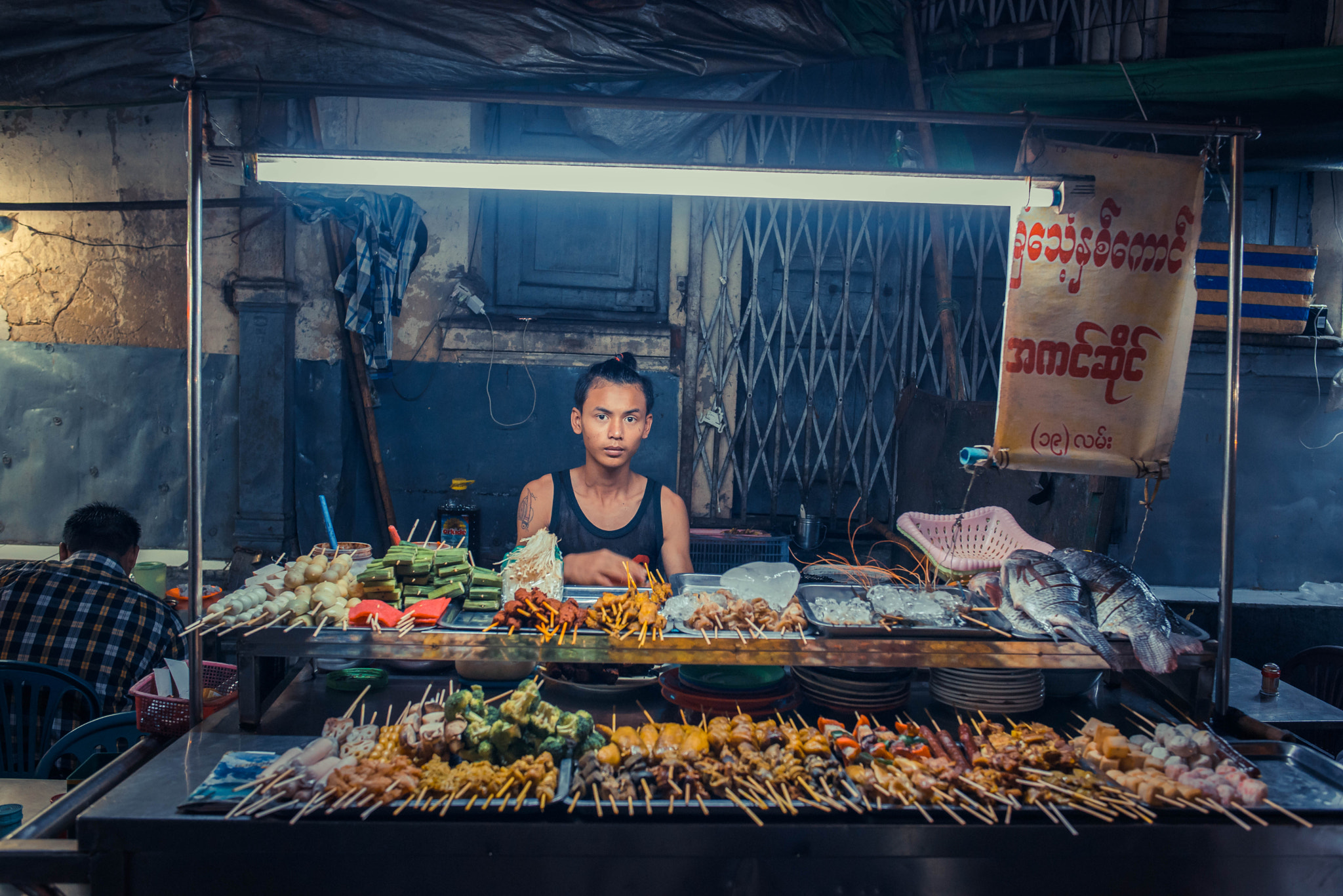 Nikon D750 + Nikon AF-S Nikkor 28mm F1.8G sample photo. Yangon, myanmar photography