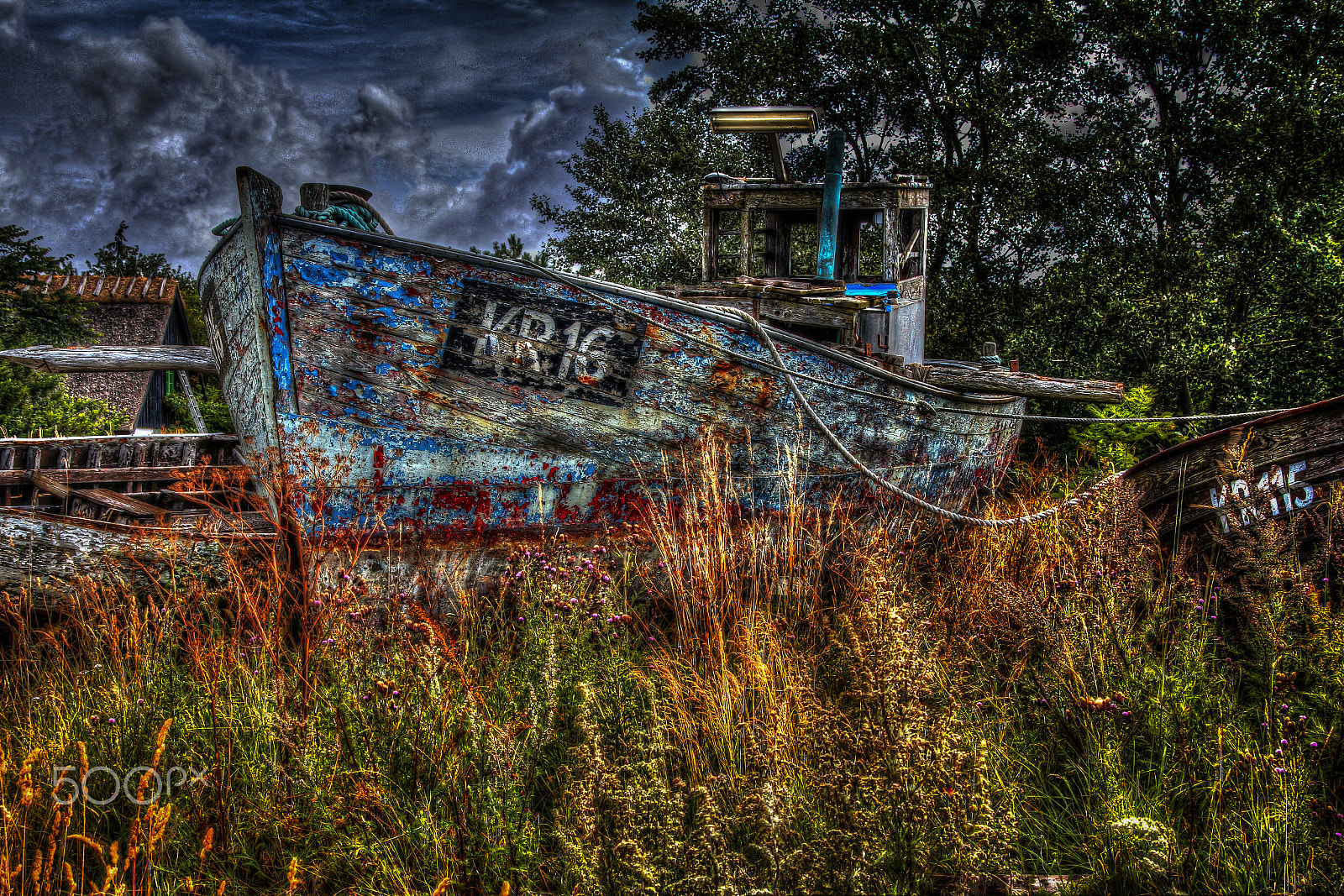 Canon EOS 60D sample photo. Old fishing boat photography