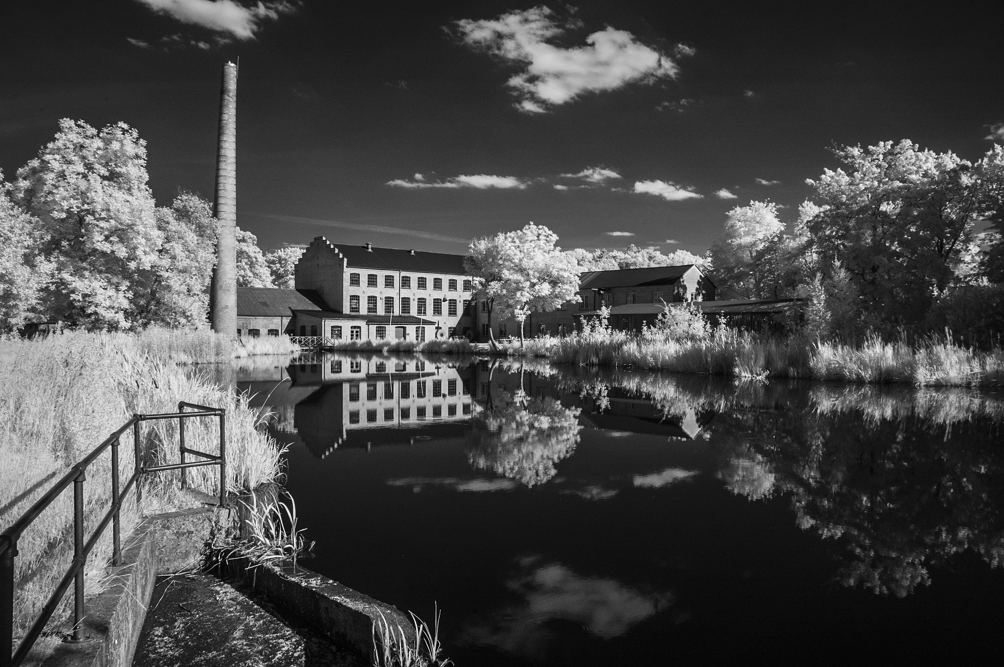 Nikon D70s sample photo. The old factory in bruunshaab photography