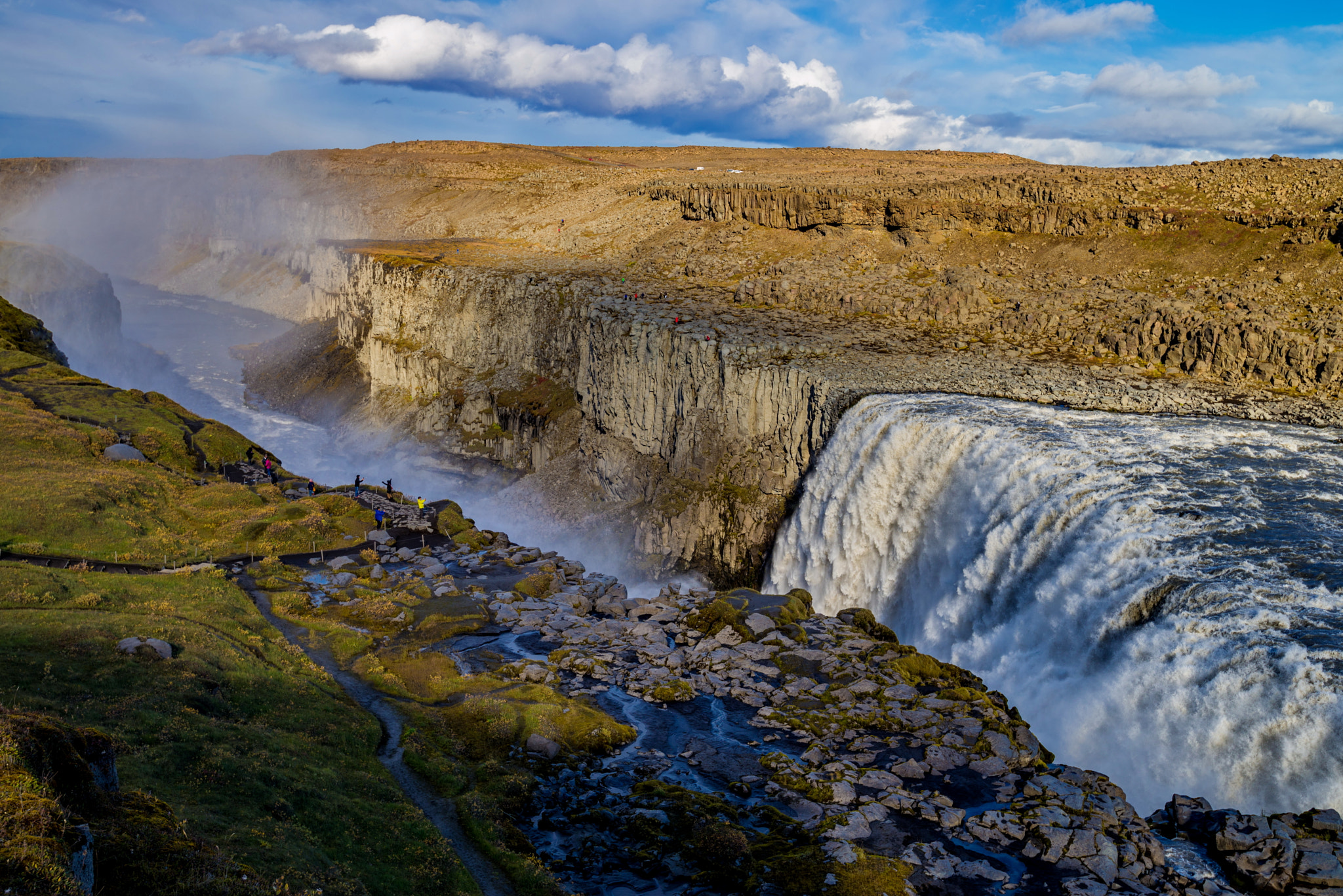 Nikon AF-S Nikkor 18-35mm F3.5-4.5G ED sample photo. Dettifoss waterfall in iceland photography
