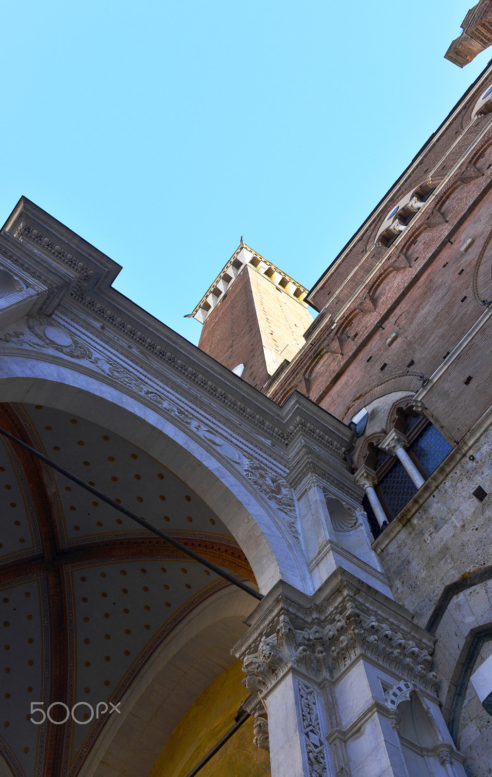 Nikon D610 sample photo. Siena tower i photography