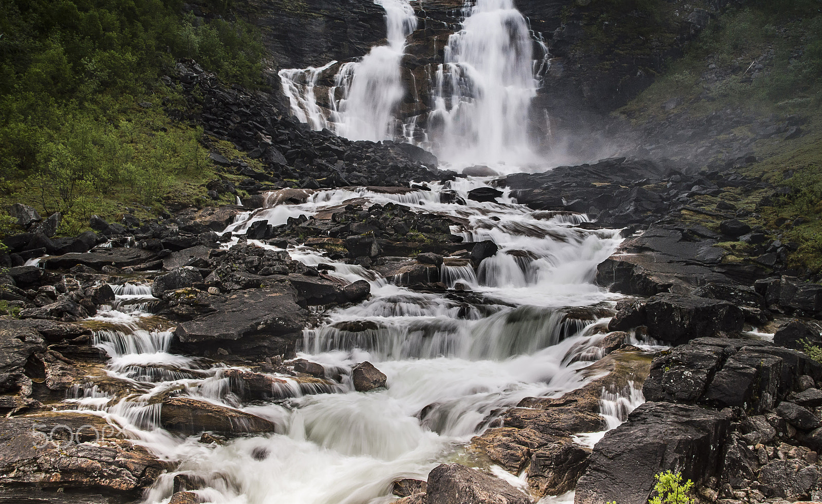 Nikon D3200 + Sigma 18-250mm F3.5-6.3 DC OS HSM sample photo. Valnesfoss photography