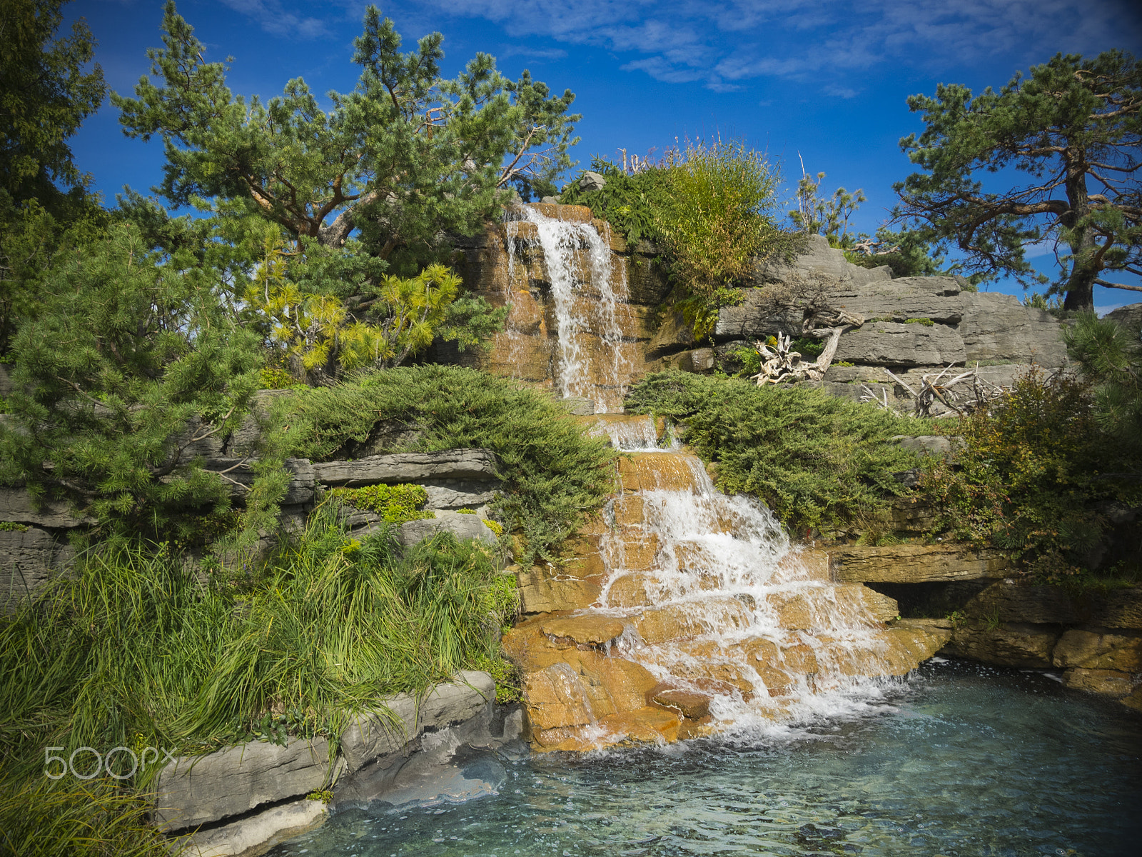 Olympus OM-D E-M1 sample photo. Waterfall photography
