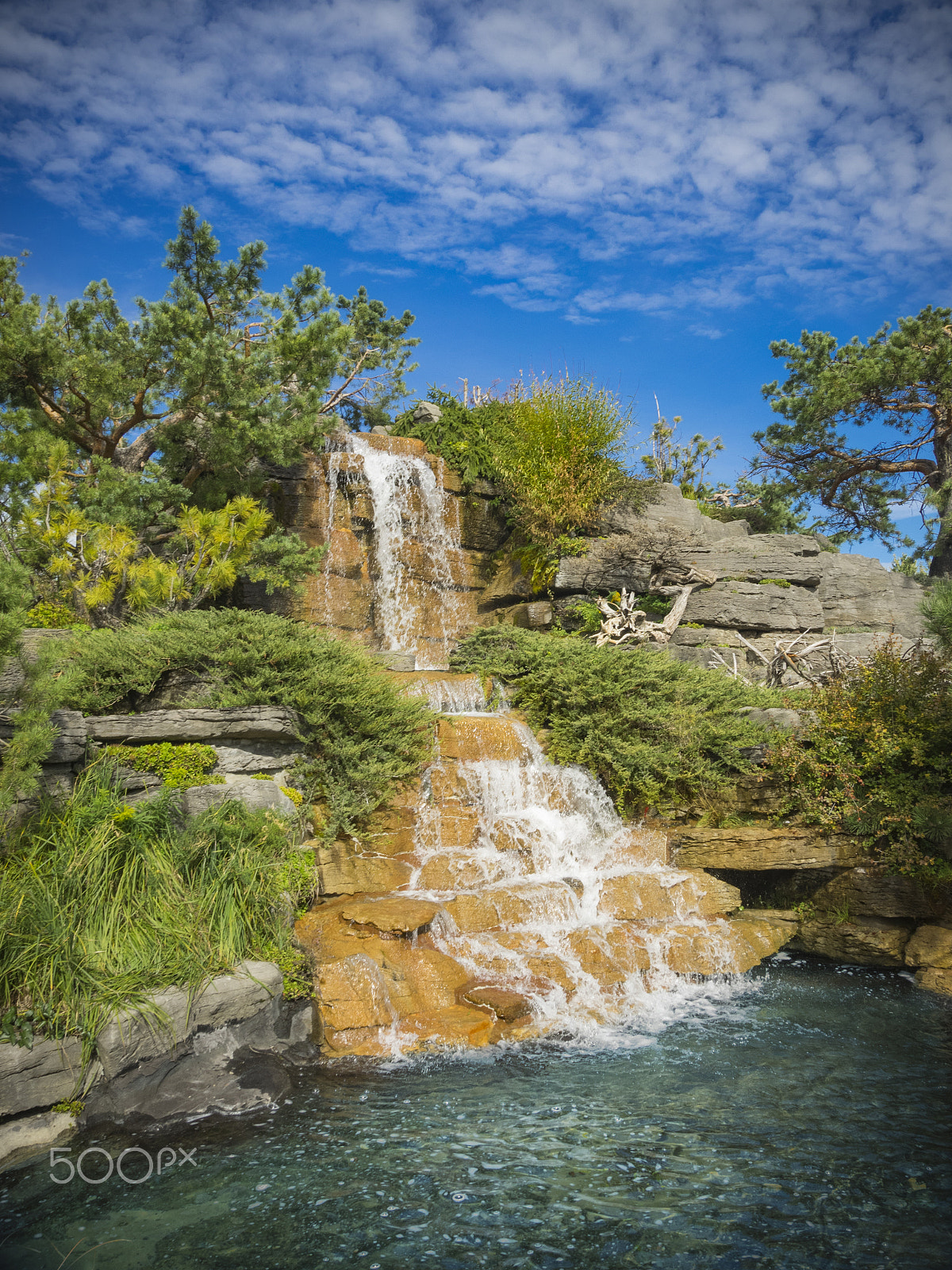 Olympus OM-D E-M1 sample photo. Waterfall photography