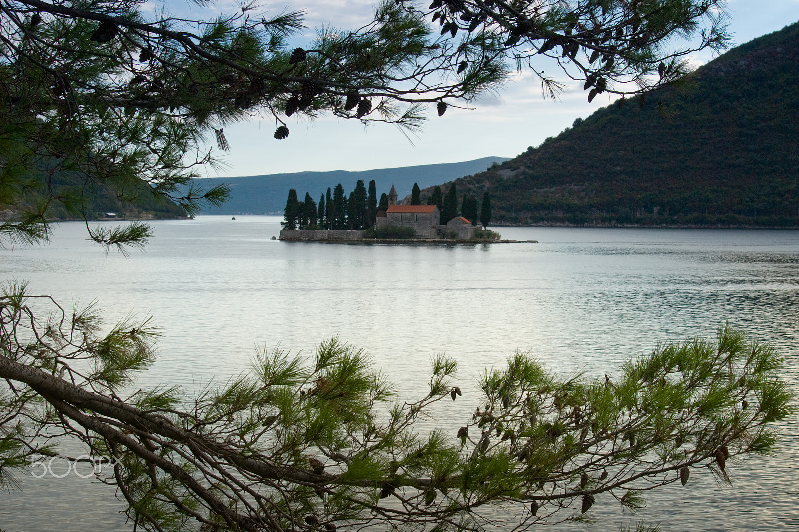 Nikon AF-S Nikkor 24-120mm F4G ED VR sample photo. Island church near perast photography