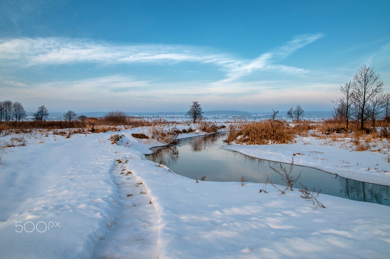 Nikon D5000 sample photo. Winter on issa photography