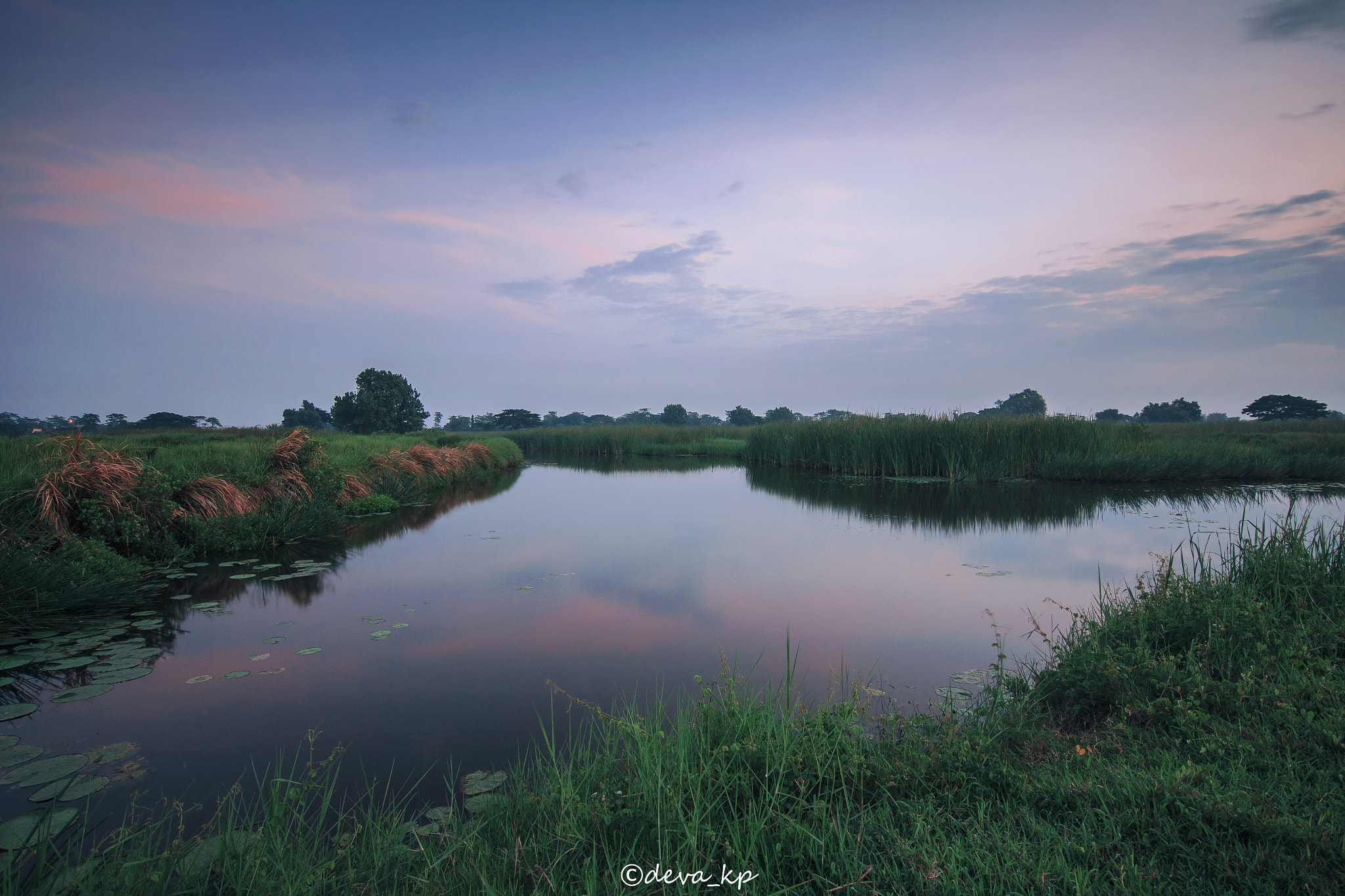 Canon EOS 600D (Rebel EOS T3i / EOS Kiss X5) sample photo. Sunrise at pond kedung peluk photography
