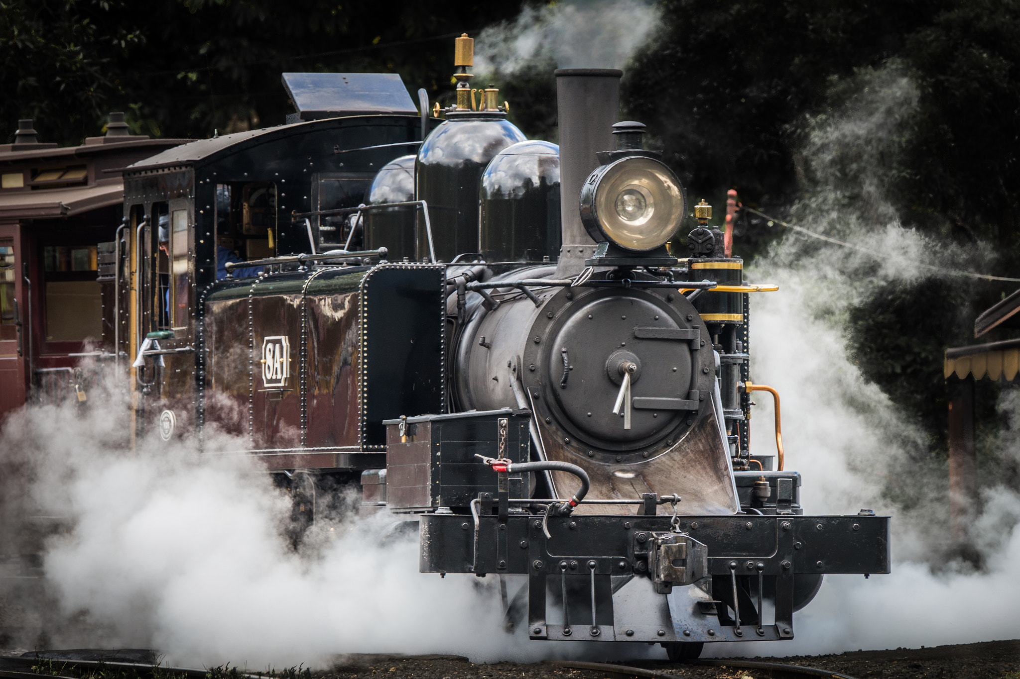 Sony a99 II sample photo. The locomotive photography