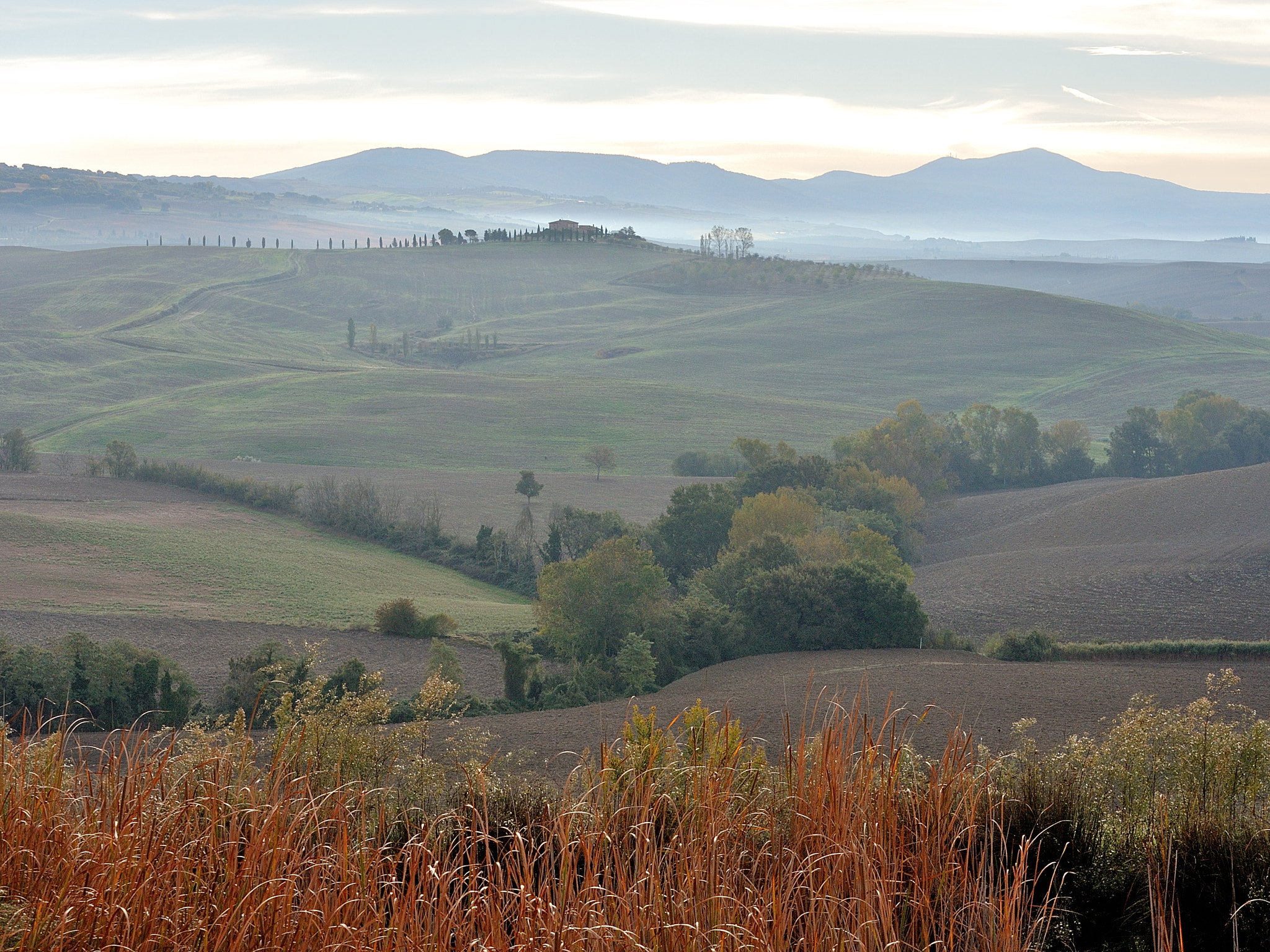 Nikon D700 sample photo. Autumn morning in tuscany #2 photography